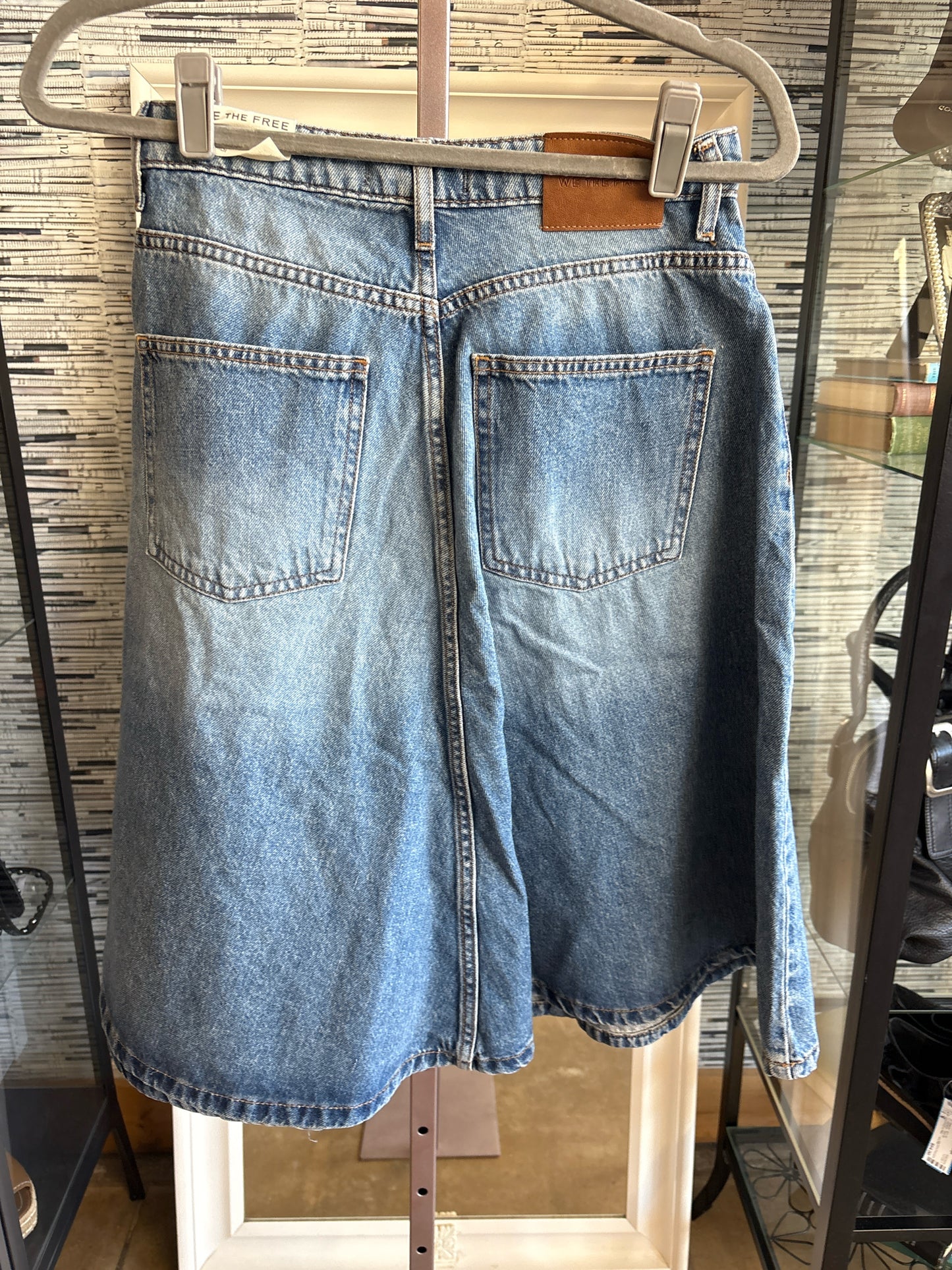 We The Free Size 27 Denim Skirt