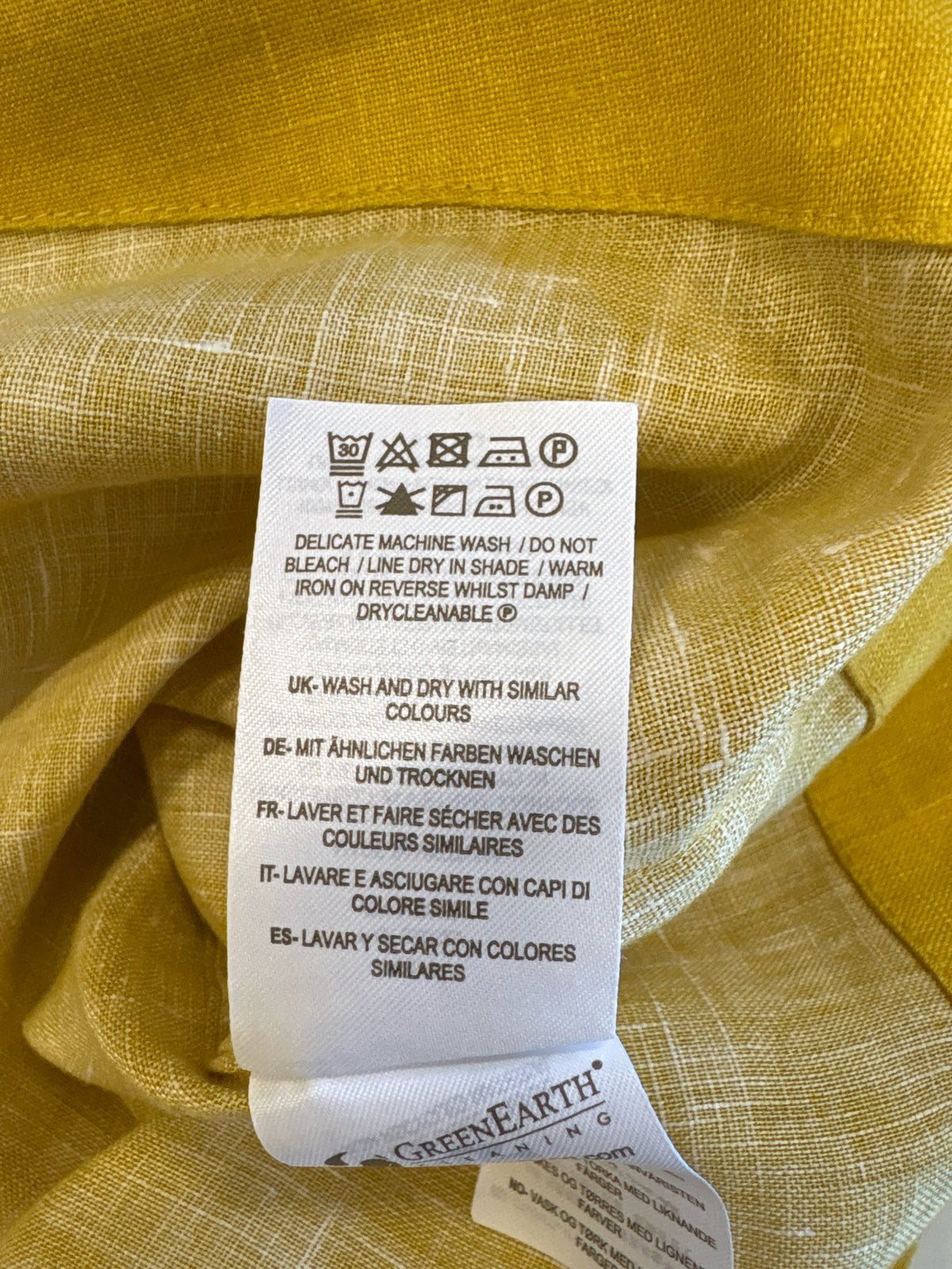 Boden Size 4 mustard yellow Top