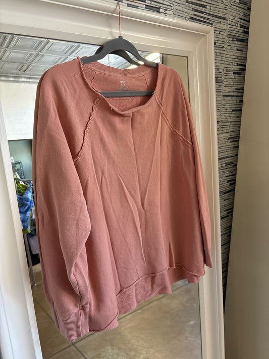 Aerie Size M Dusty Rose Sweatshirt/Hoodie
