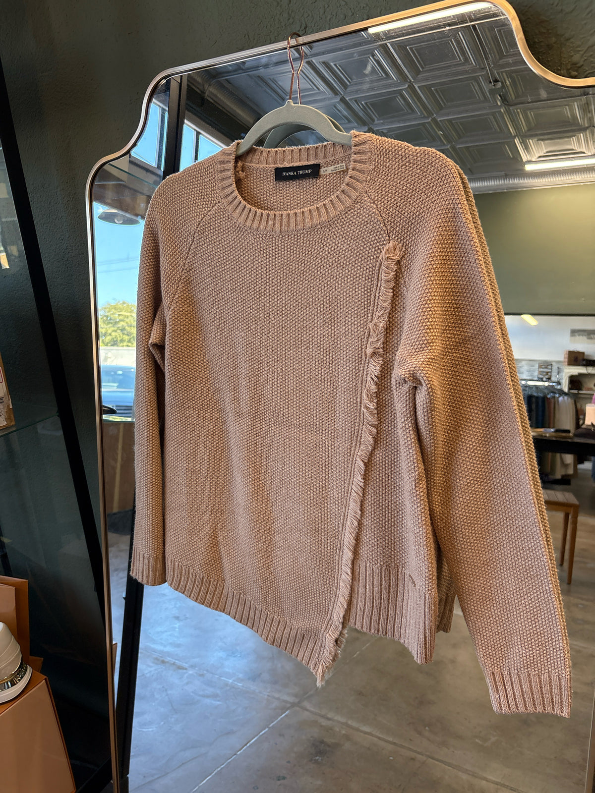 Ivanka Trump Size S Beige Sweater