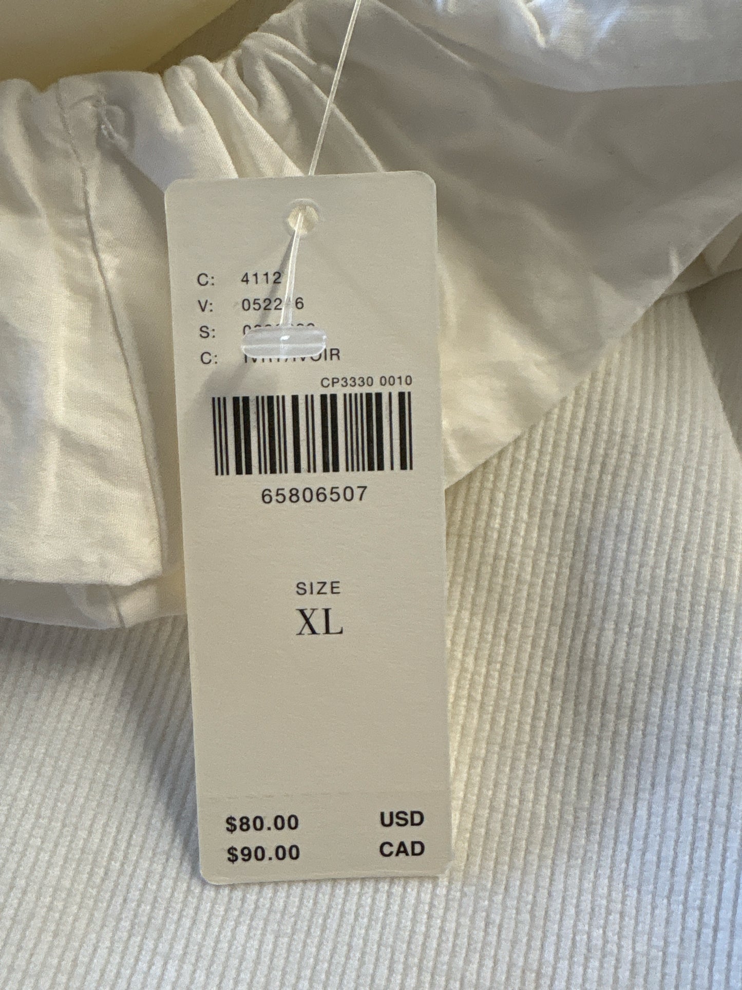 Maeve Size XL White Top
