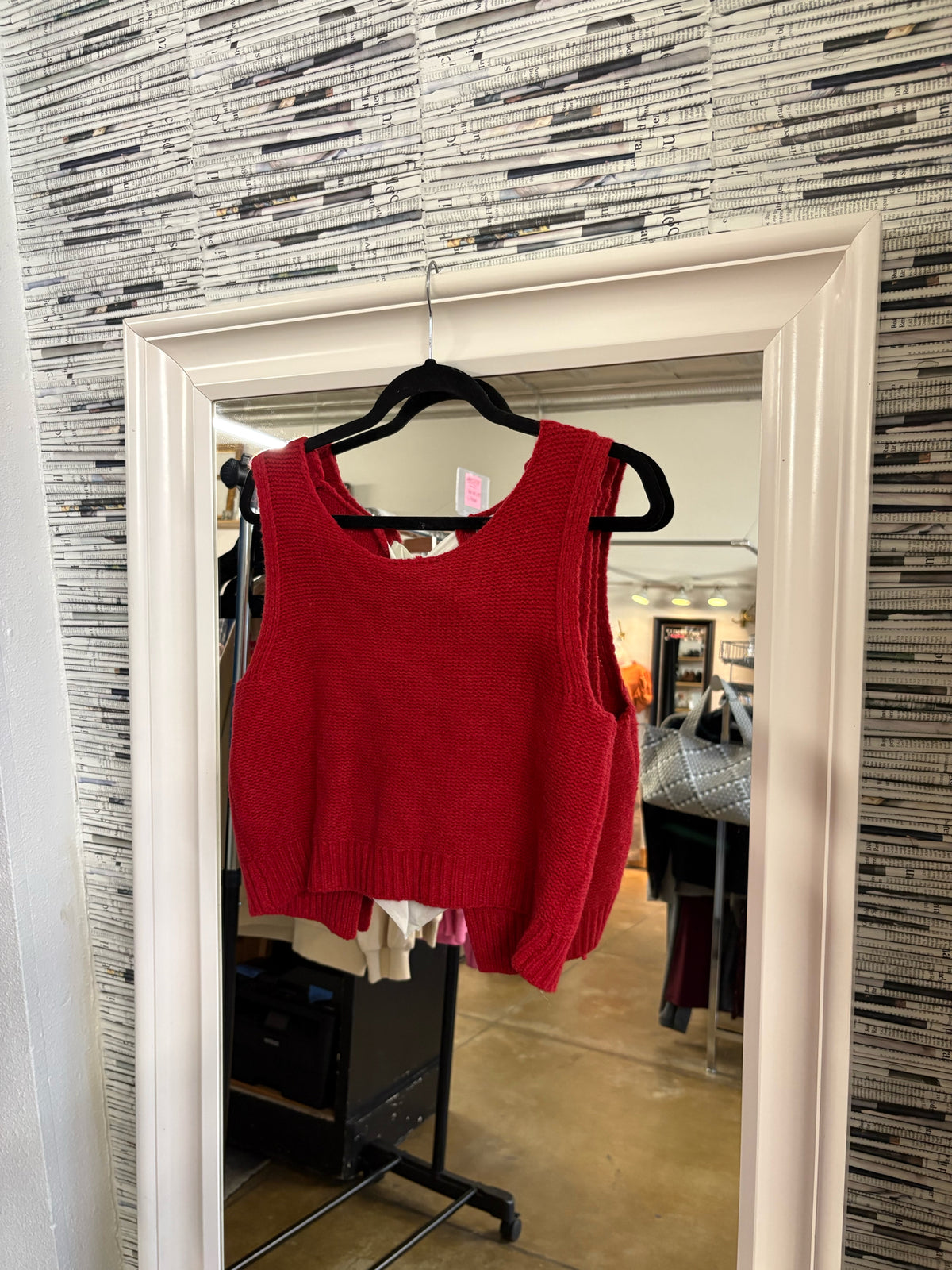 Size S Red Top