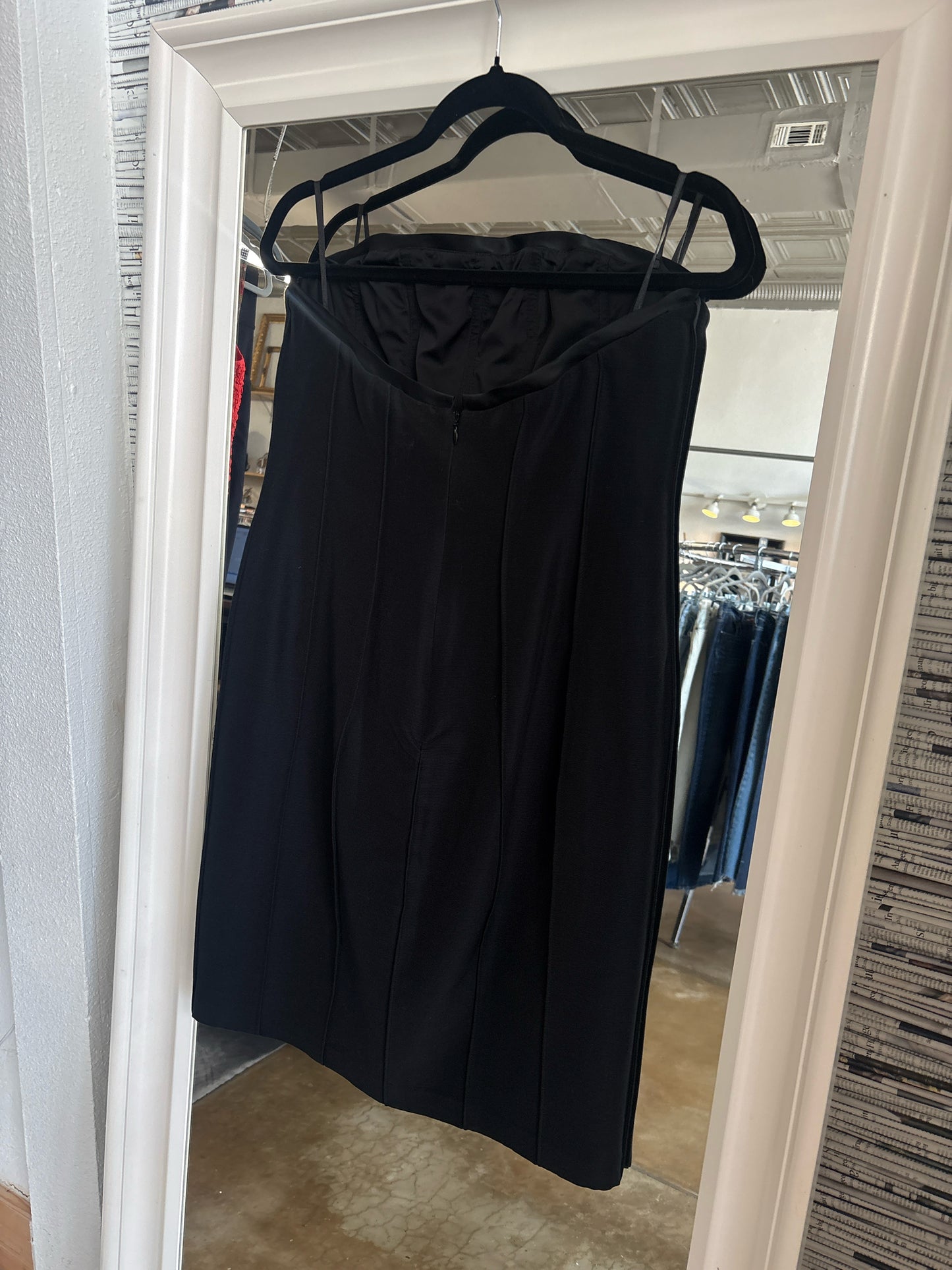 Kay Unger Size 10 Black Dress