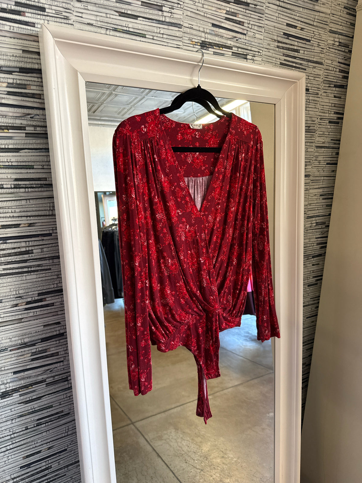 Intimately Size S Red Bodysuit