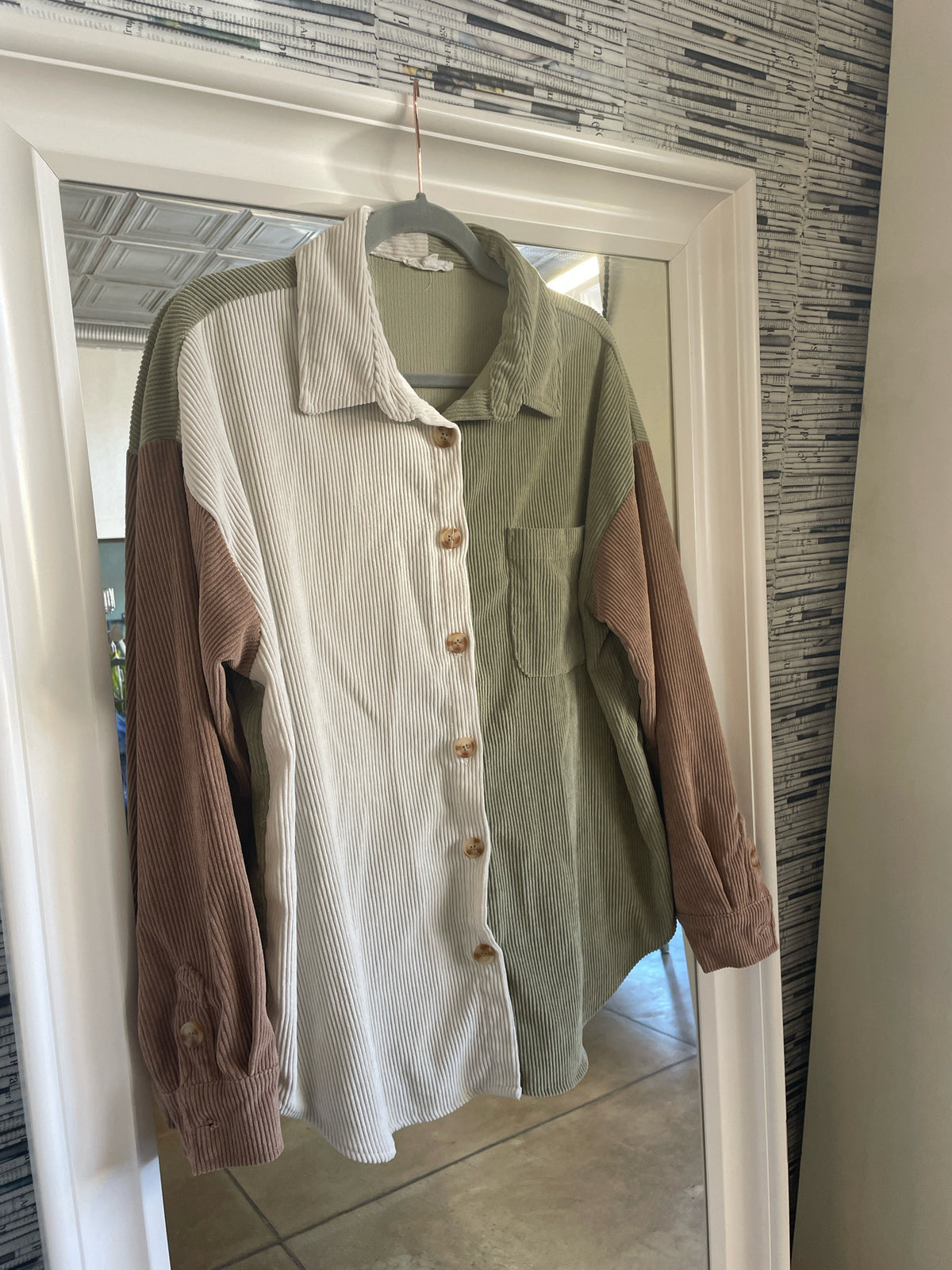 Mine Size M multi Shacket
