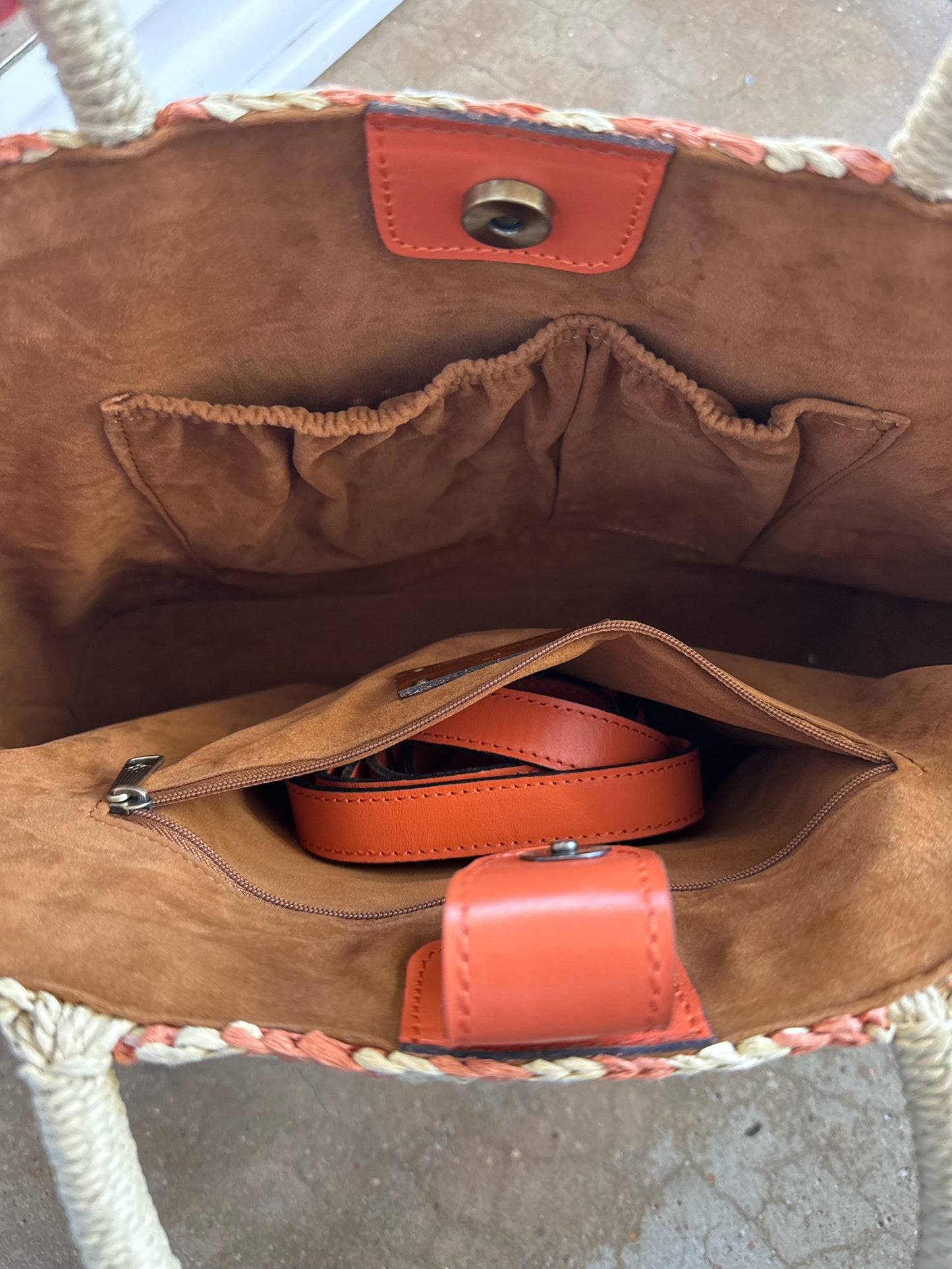 Patricia Nash Orange Bag