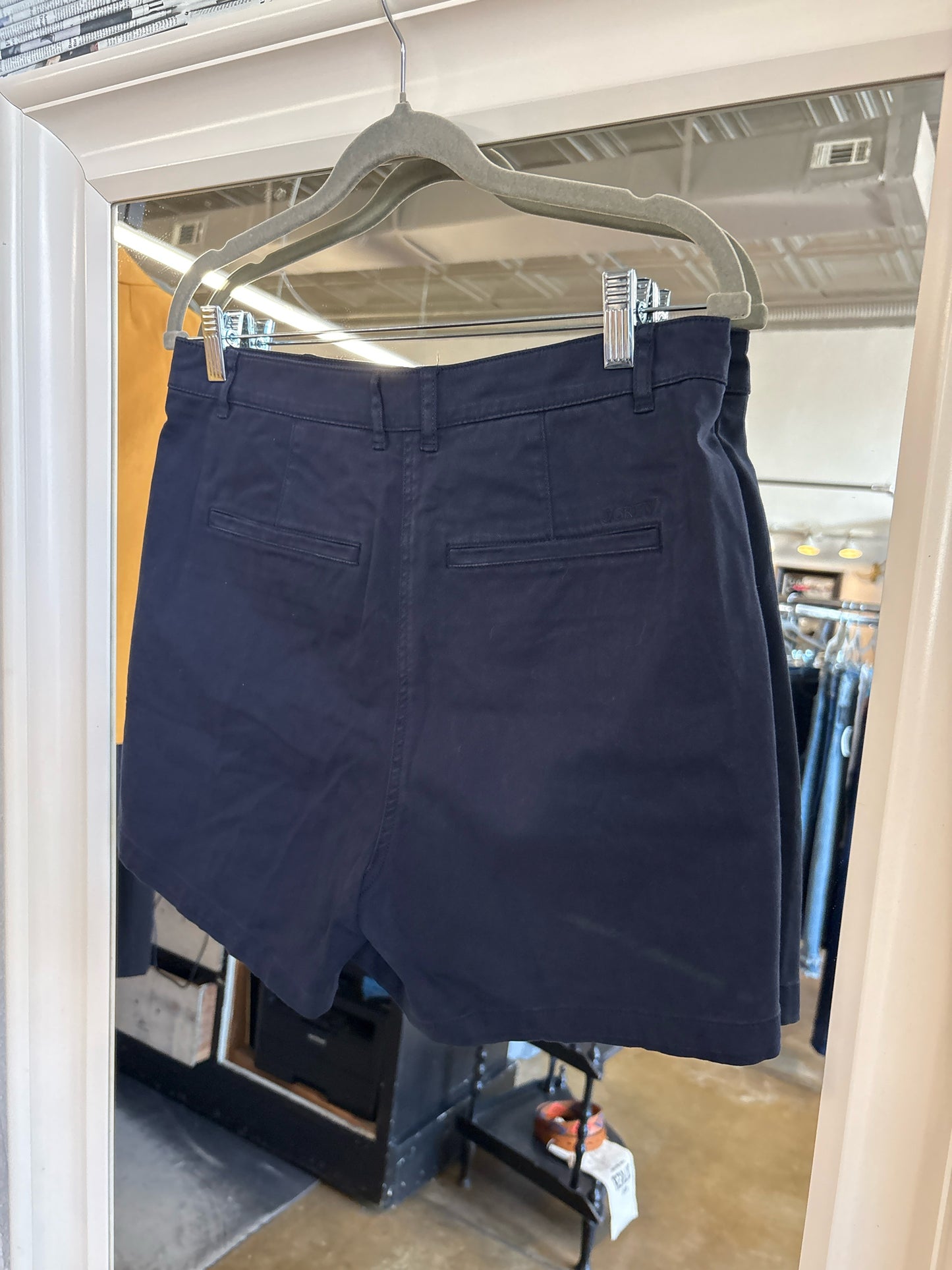 J. CREW Size 4 Navy Shorts