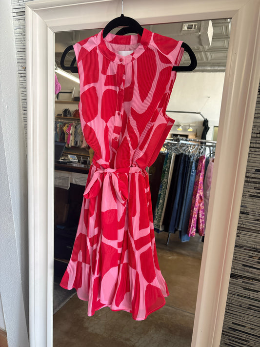 Sam Edelman Size 6 Red/Pink Dress
