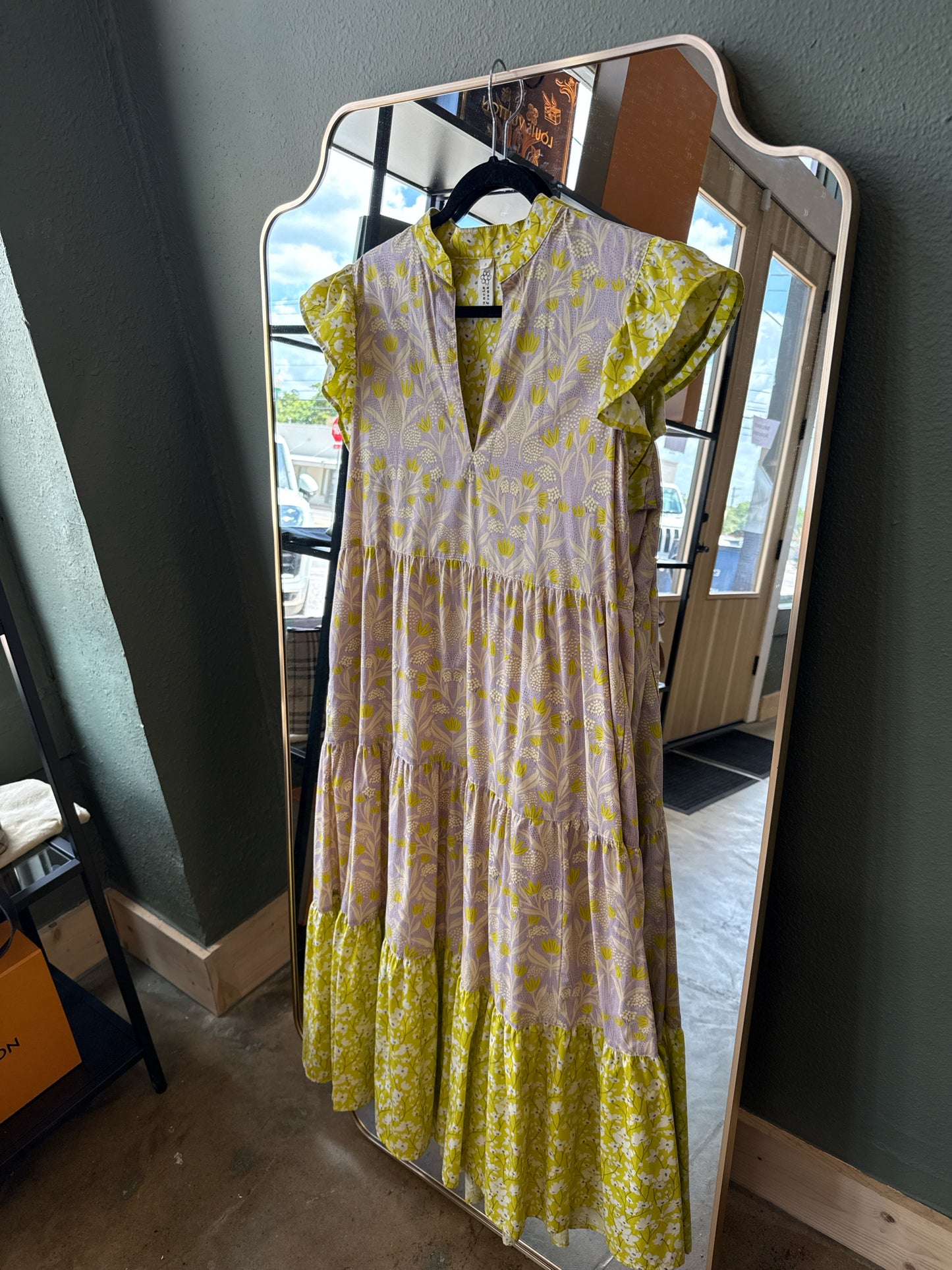 Uncle Frank Size S Purple/Yellow Dress