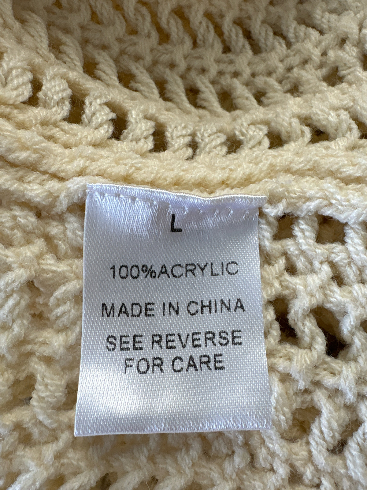 wishlist Size L off white Sweater