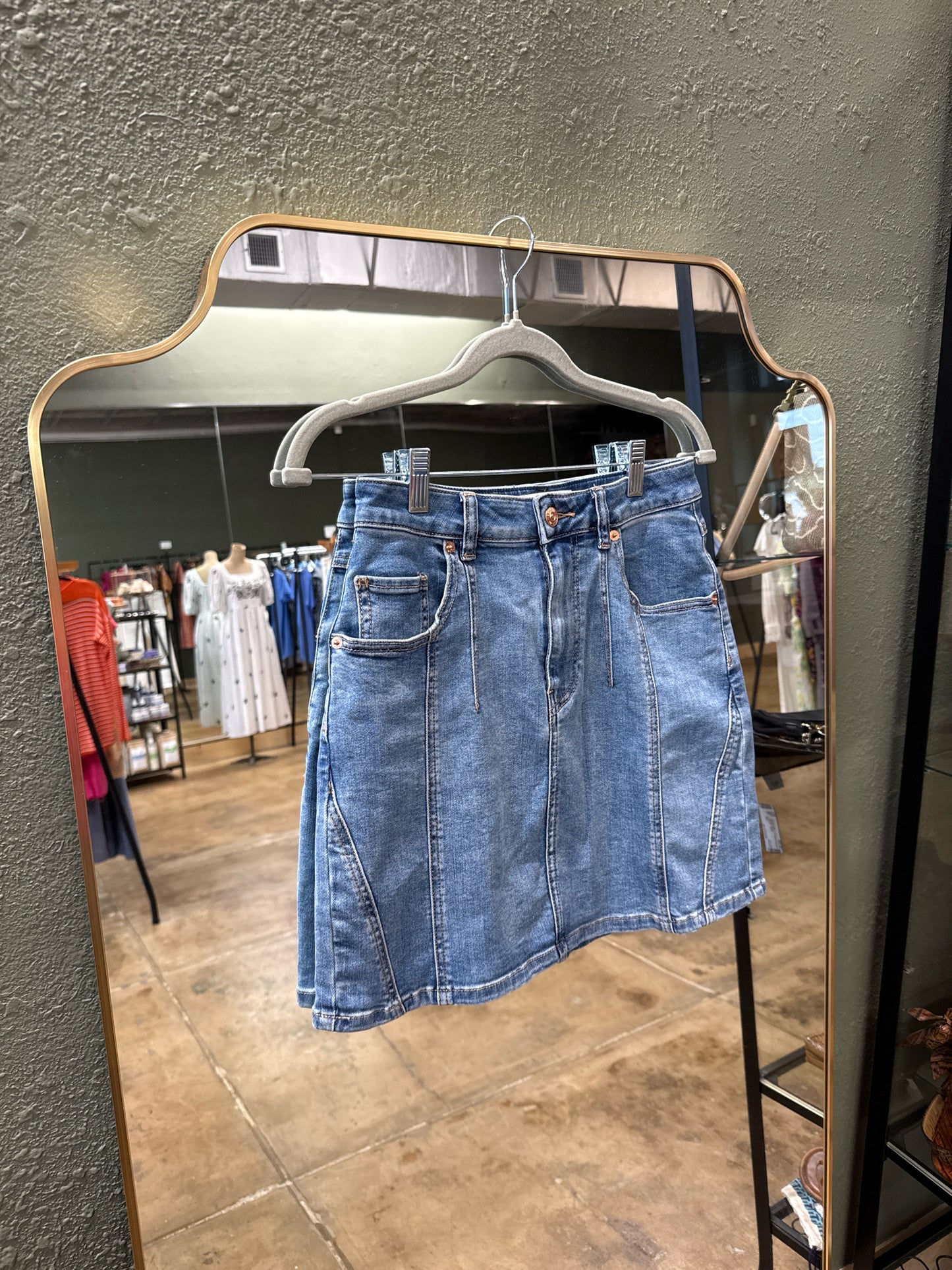 We The Free Size 26 Denim Skirt