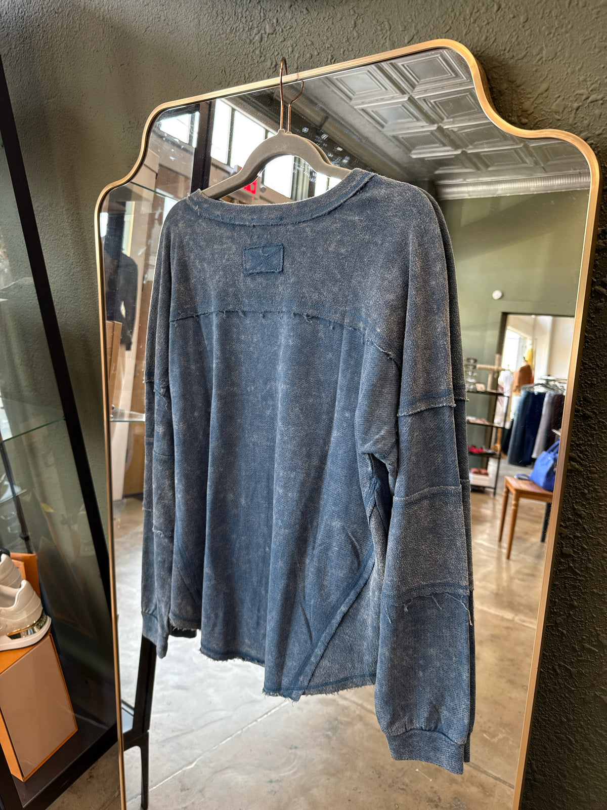 New In Size M Blue Top