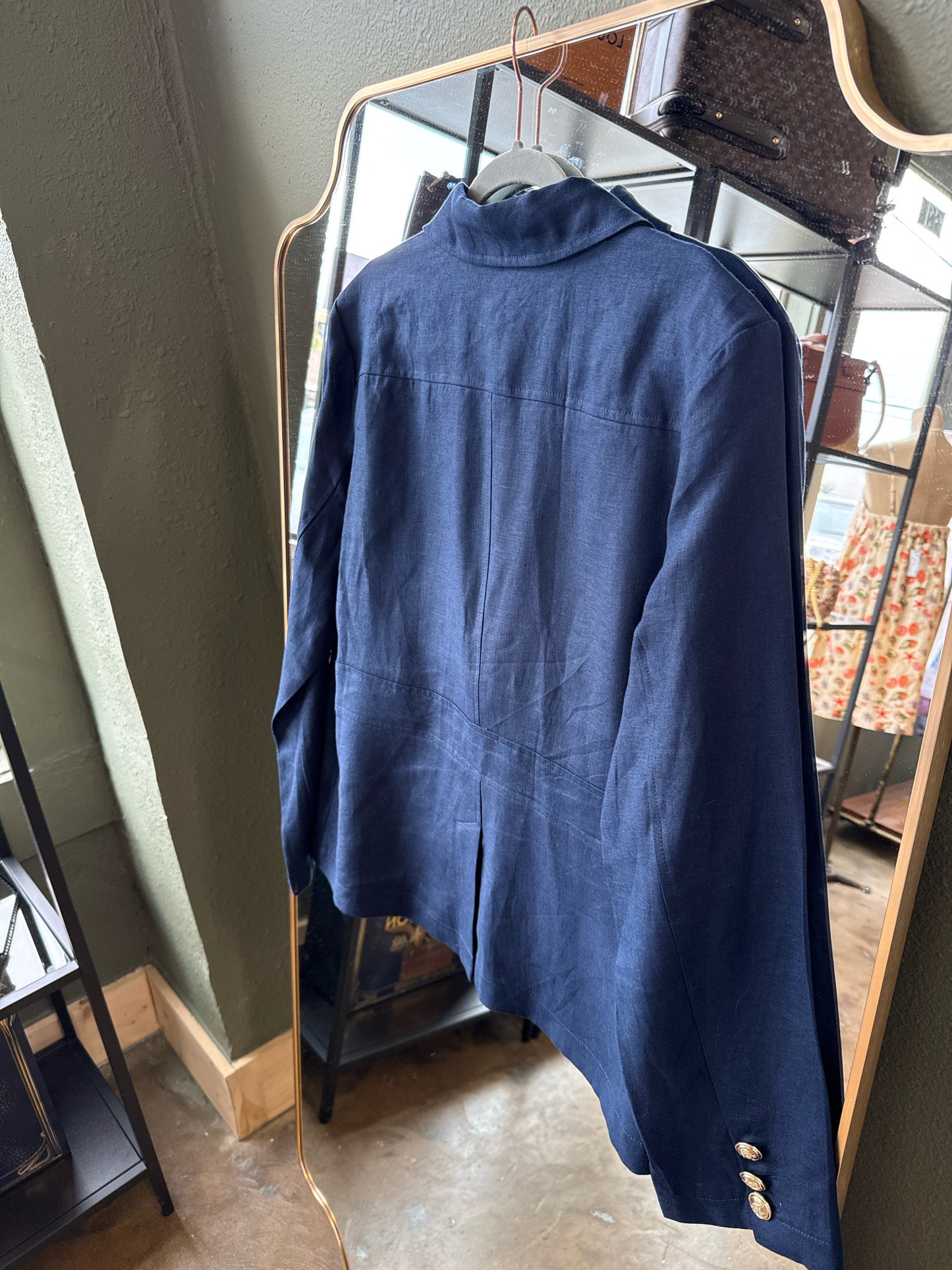 JOIE Size XL Navy Blazer