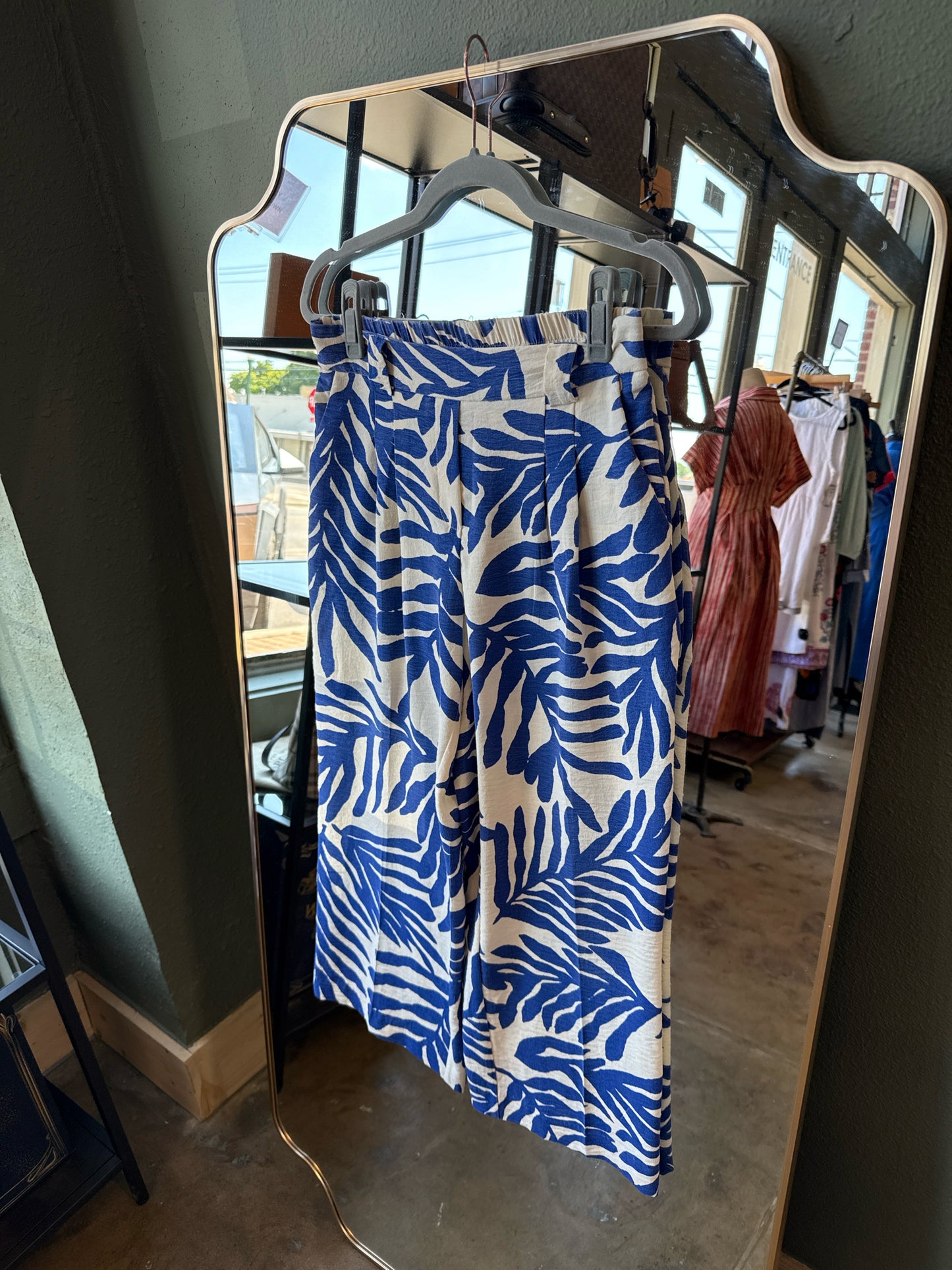 Rachel Zoe Size S Blue/White Pants