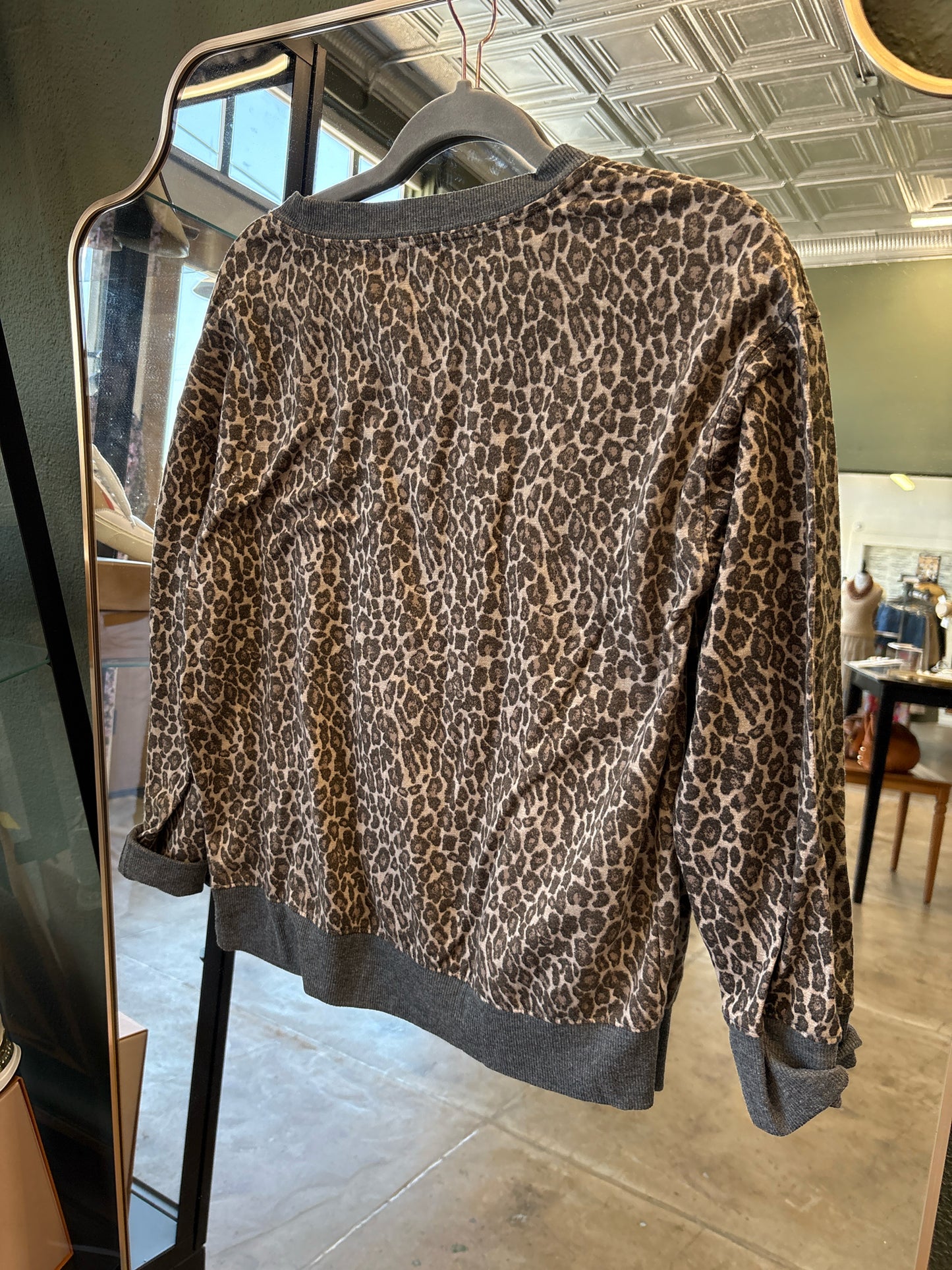 splendid Size S Leopard Top & Pant Set