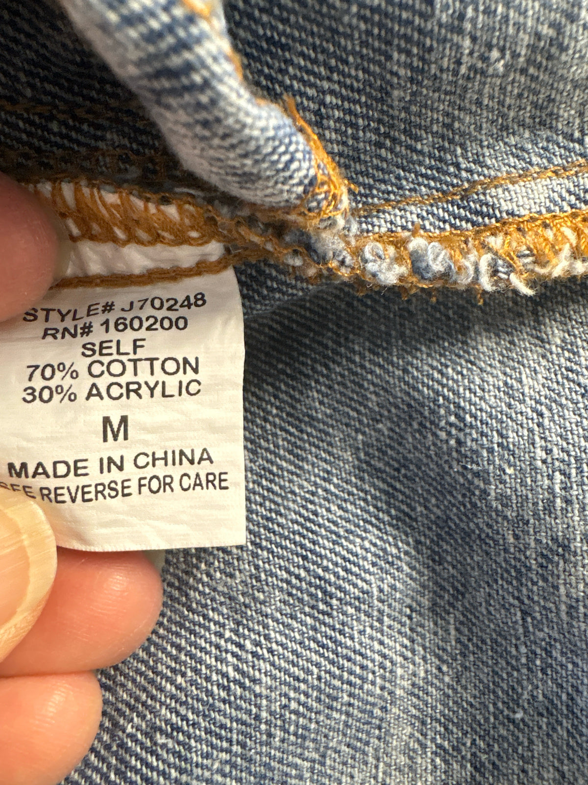 blue buttercup Size M Jean aztec Jacket