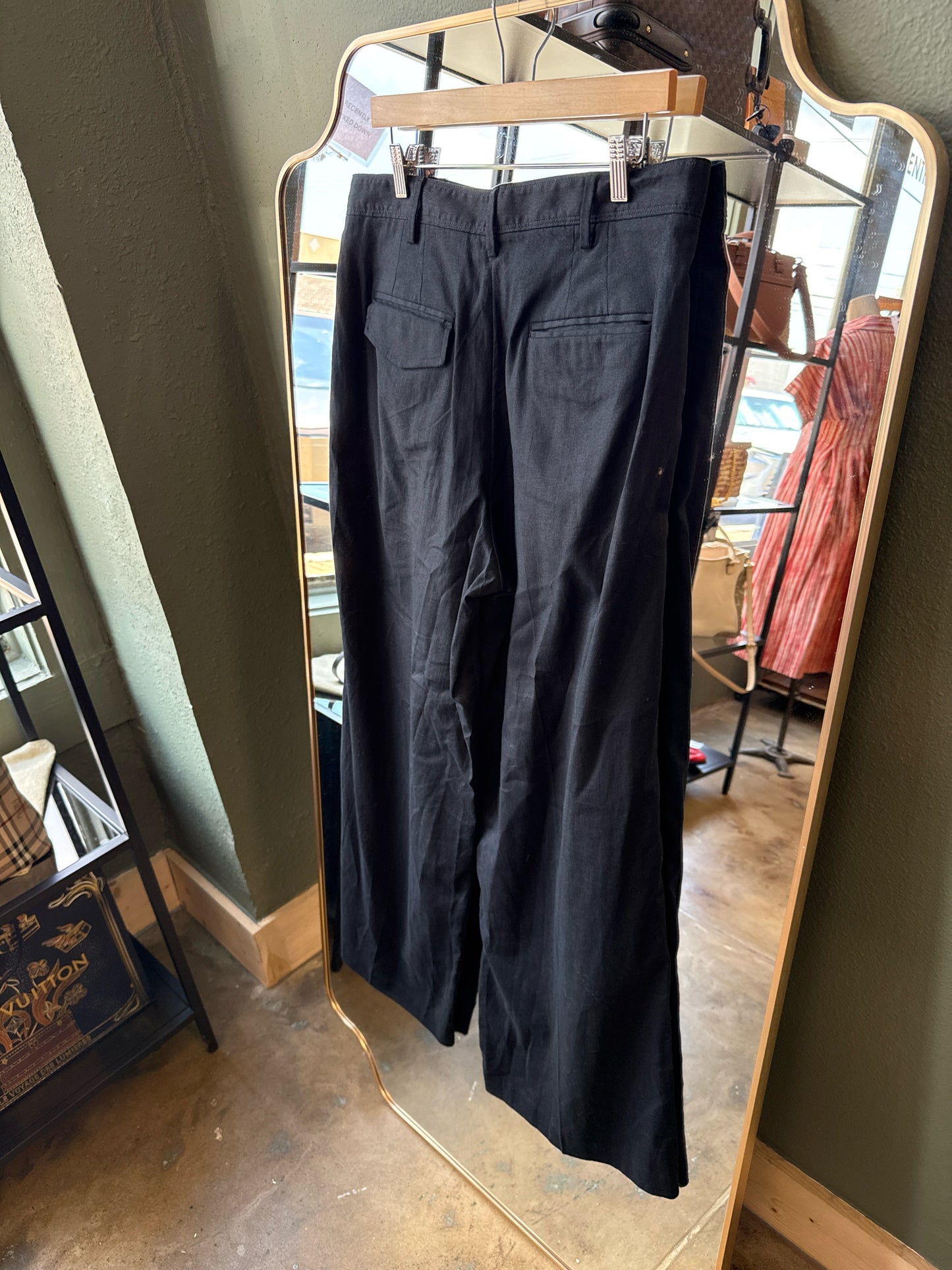 Banana Republic Size 12 Black Pants