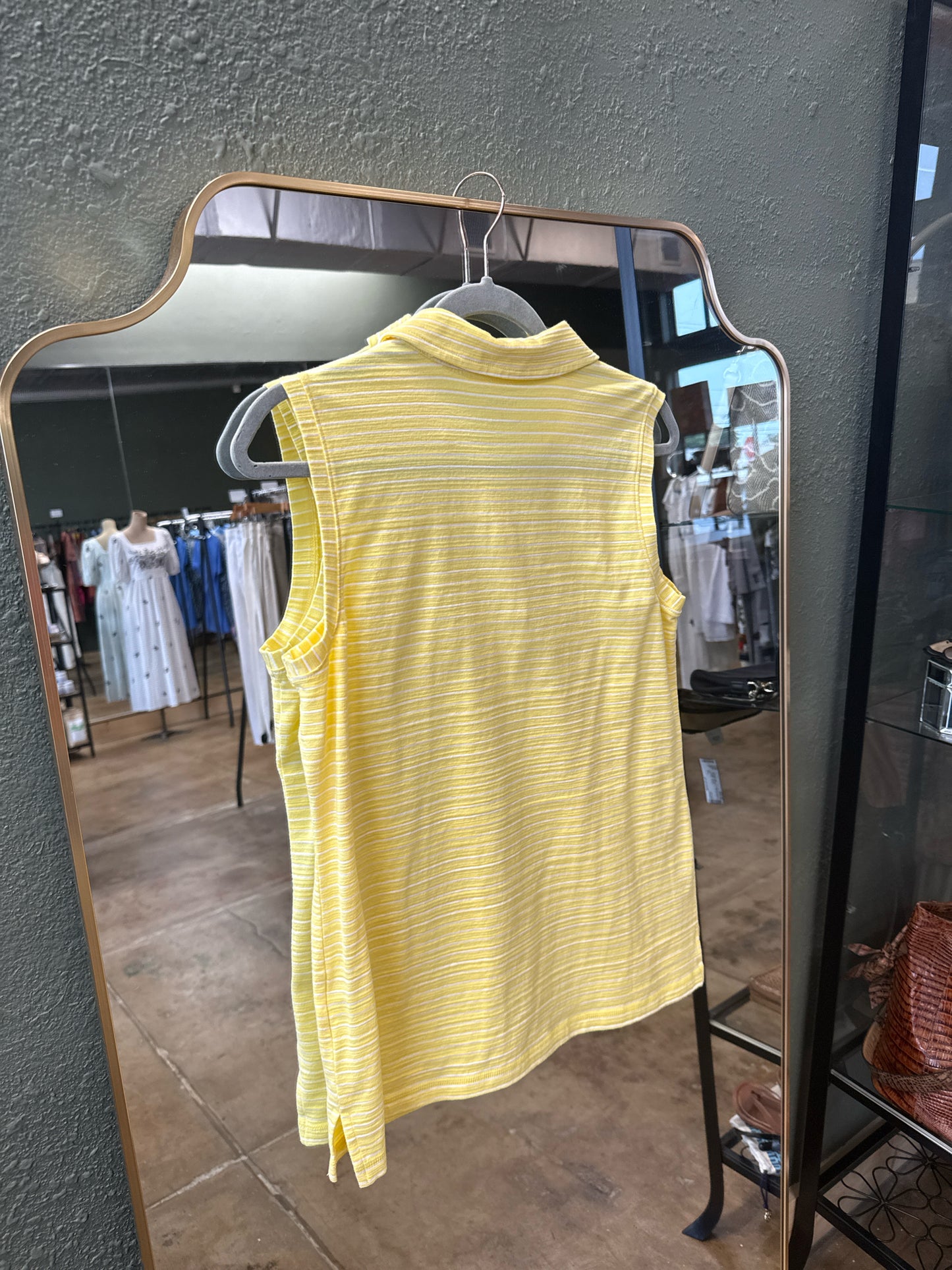 T by Talbots Size S Yellow Top