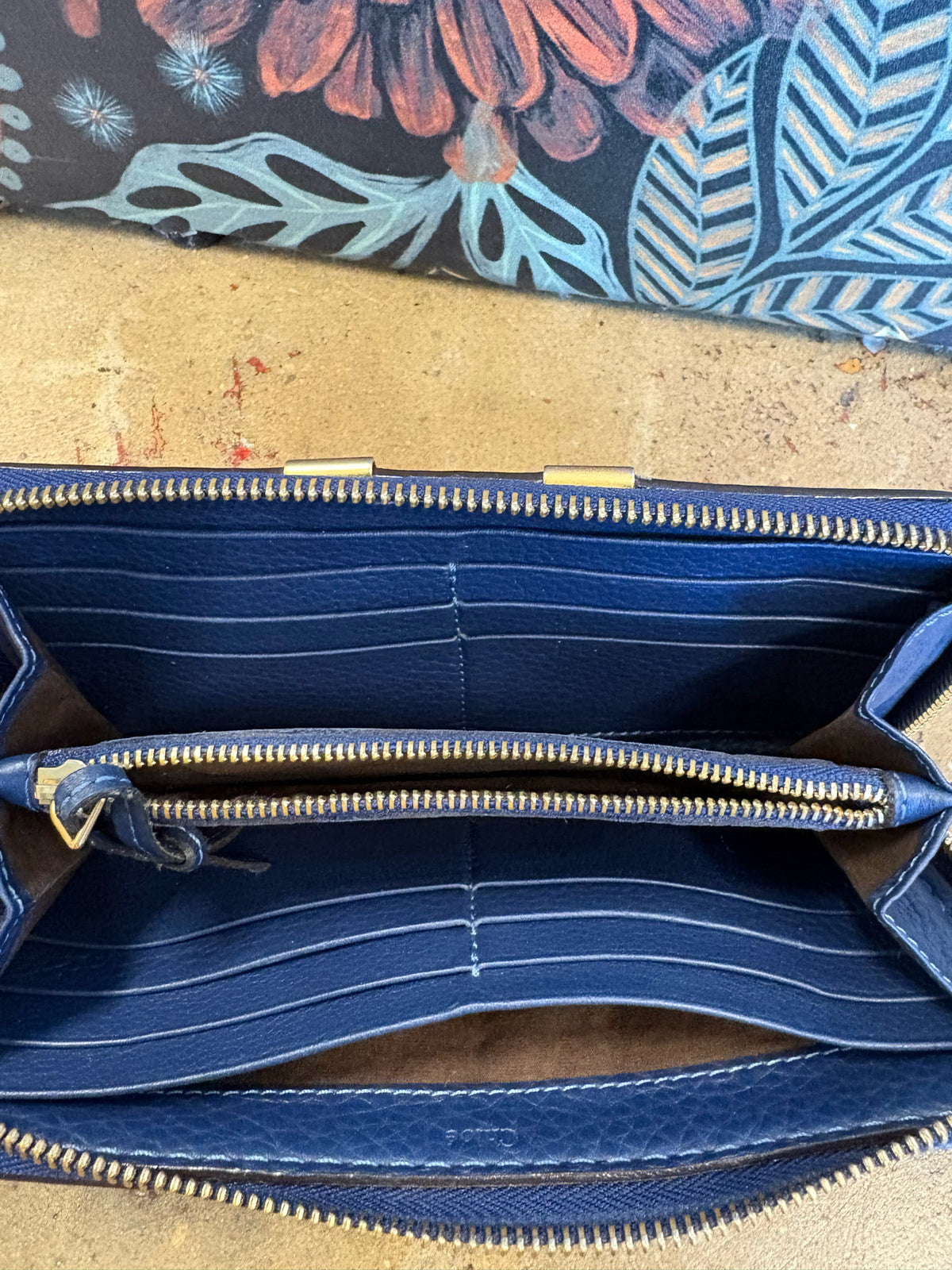 Chloe Navy Luxury