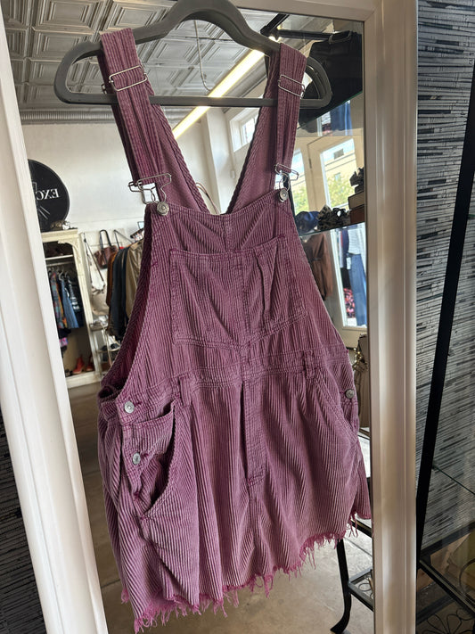 We The Free Size L Purple Corduroy Dress