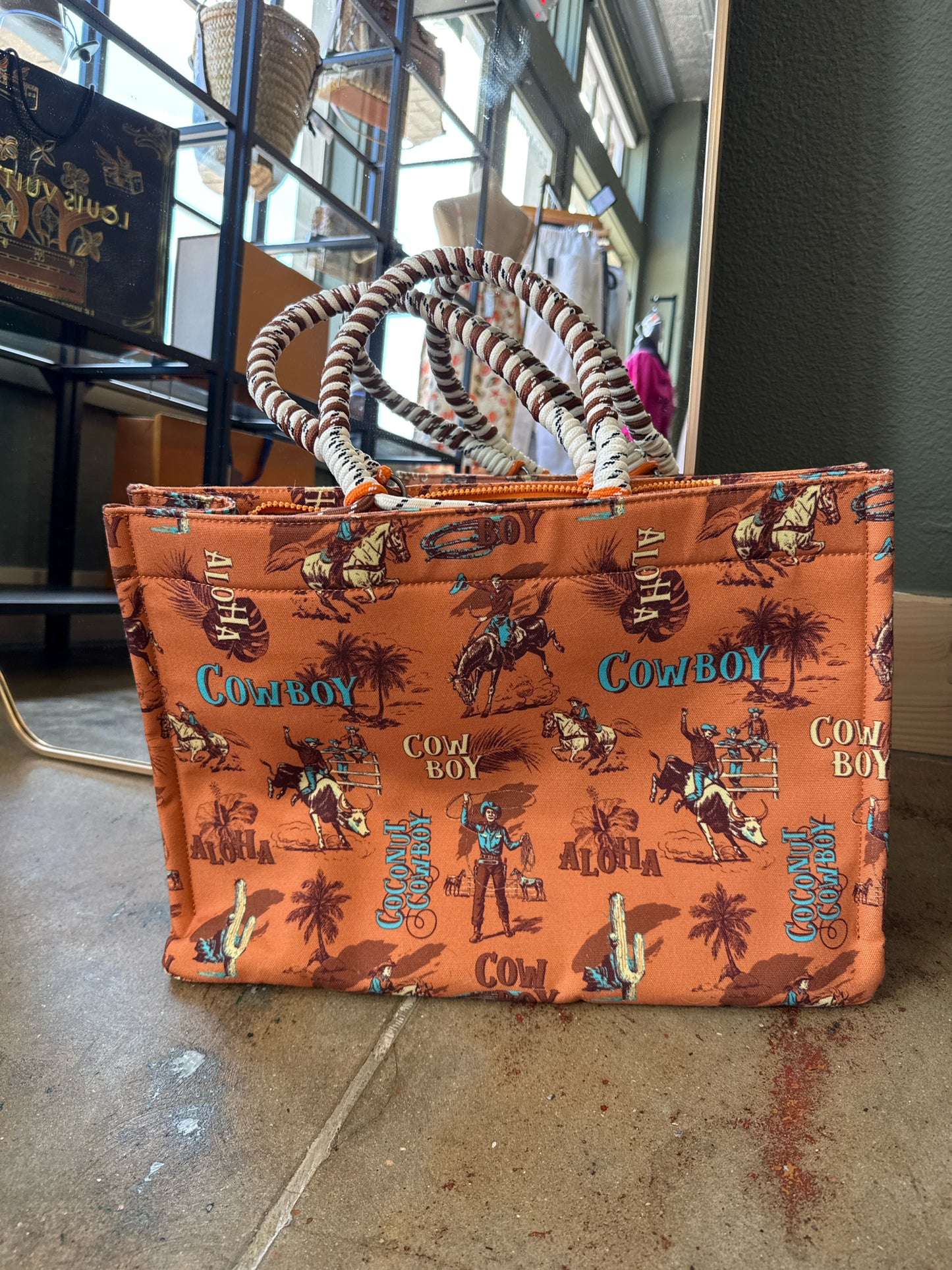 wrangler Orange/Teal Bag