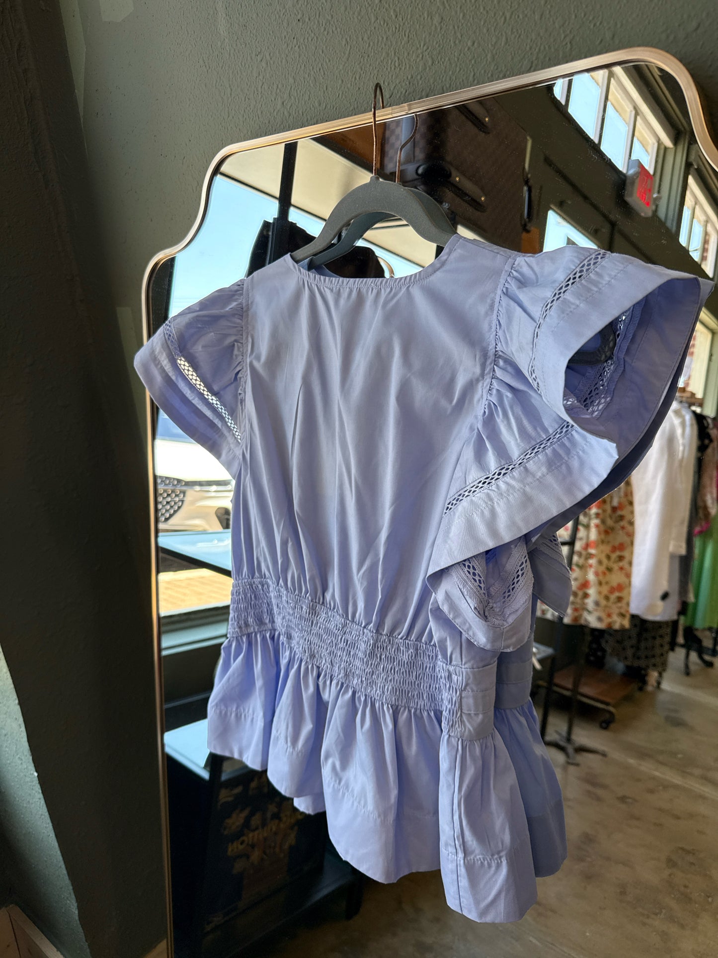 entro Size S Periwinkle Top