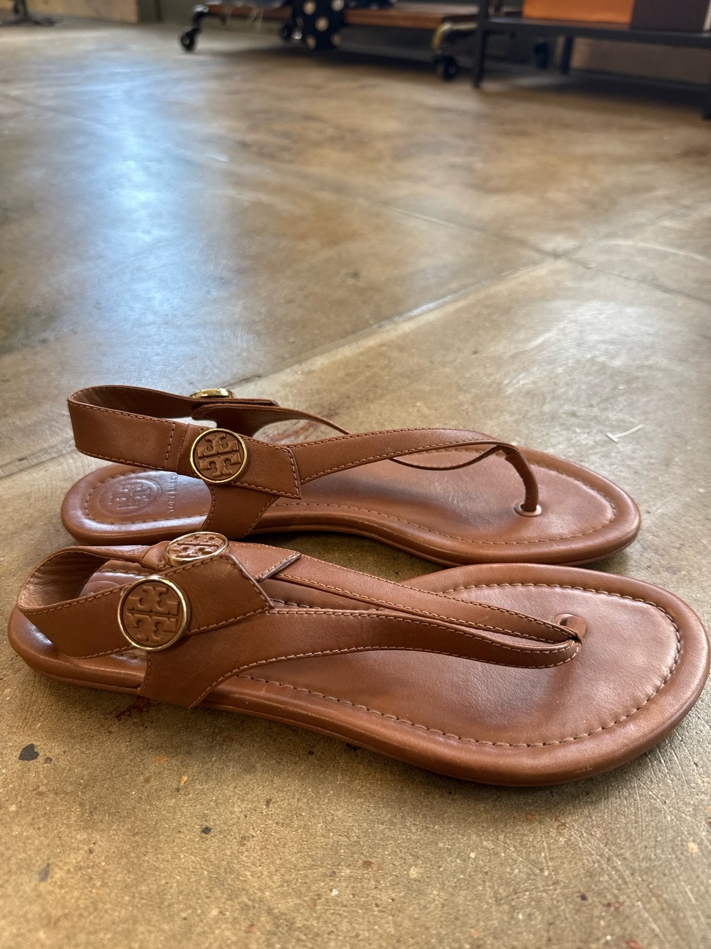 Tory Burch Shoe Size 7 Brown Sandals