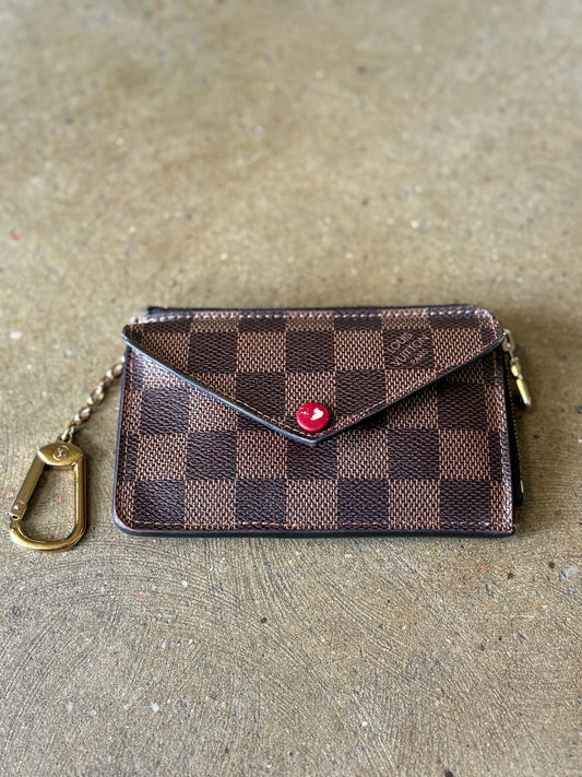 Louis Vuitton Brown Damier Wallet/Wristlet