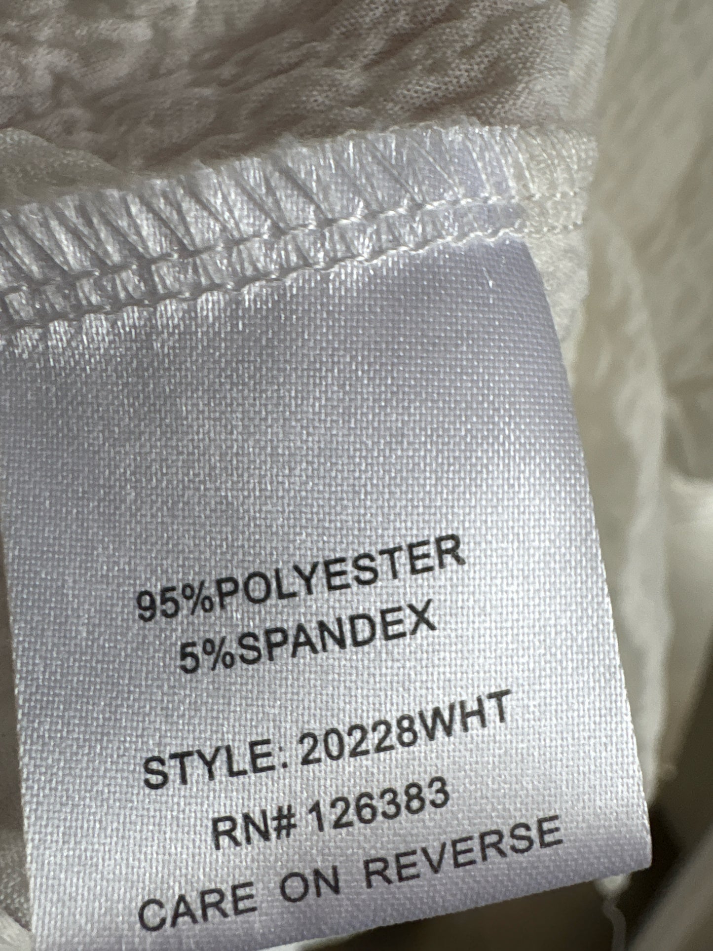 Ethyl Size XL off white Tunic