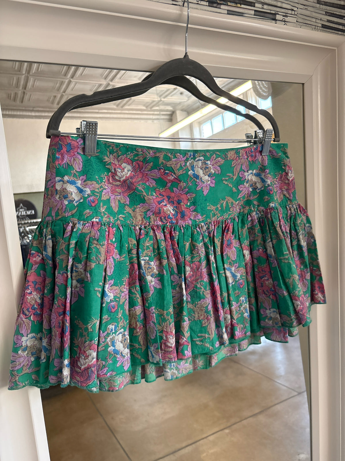 Fox in Gown Size L green and multi Skirt