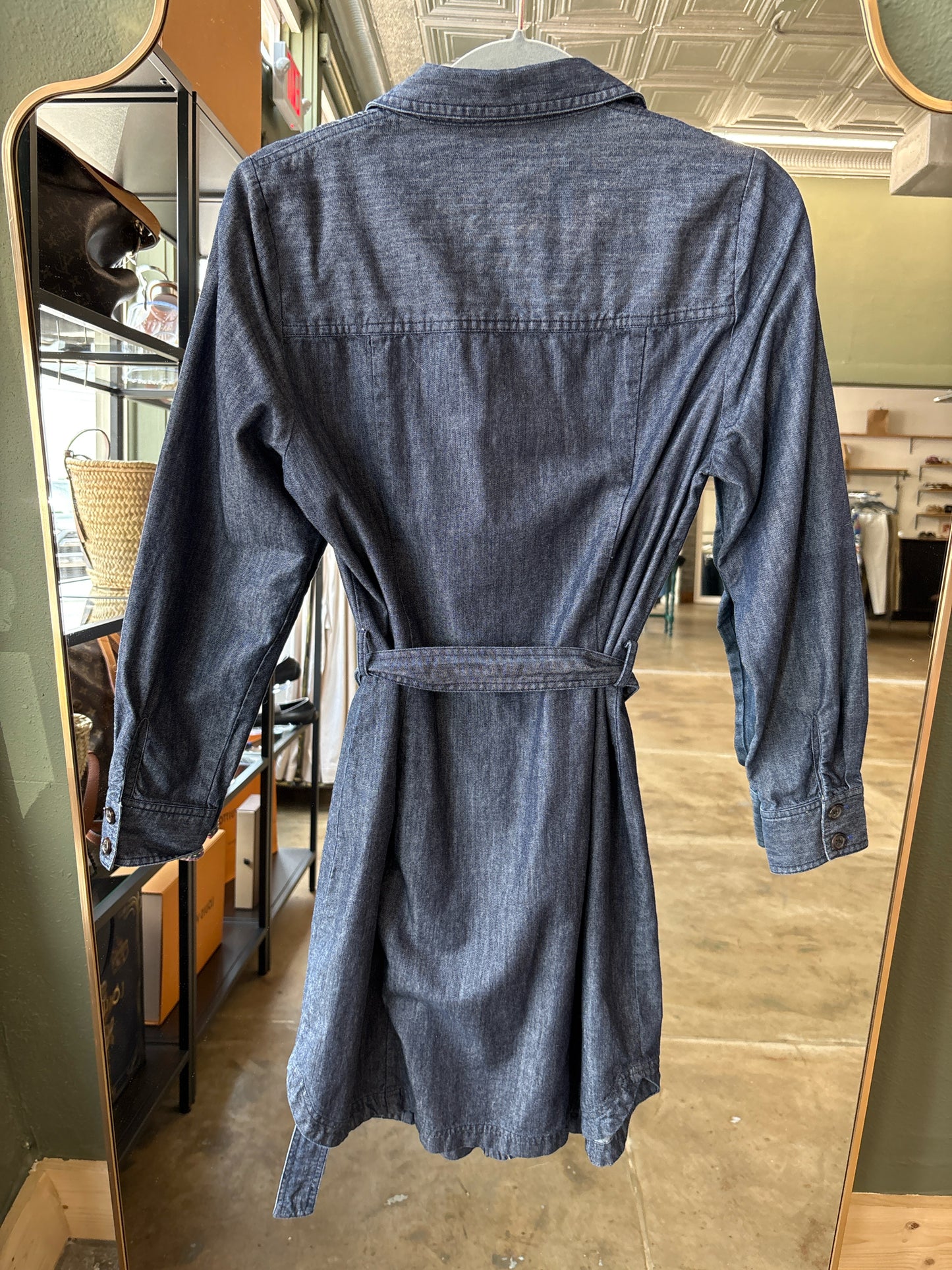 Boden Size 8 Denim Dress