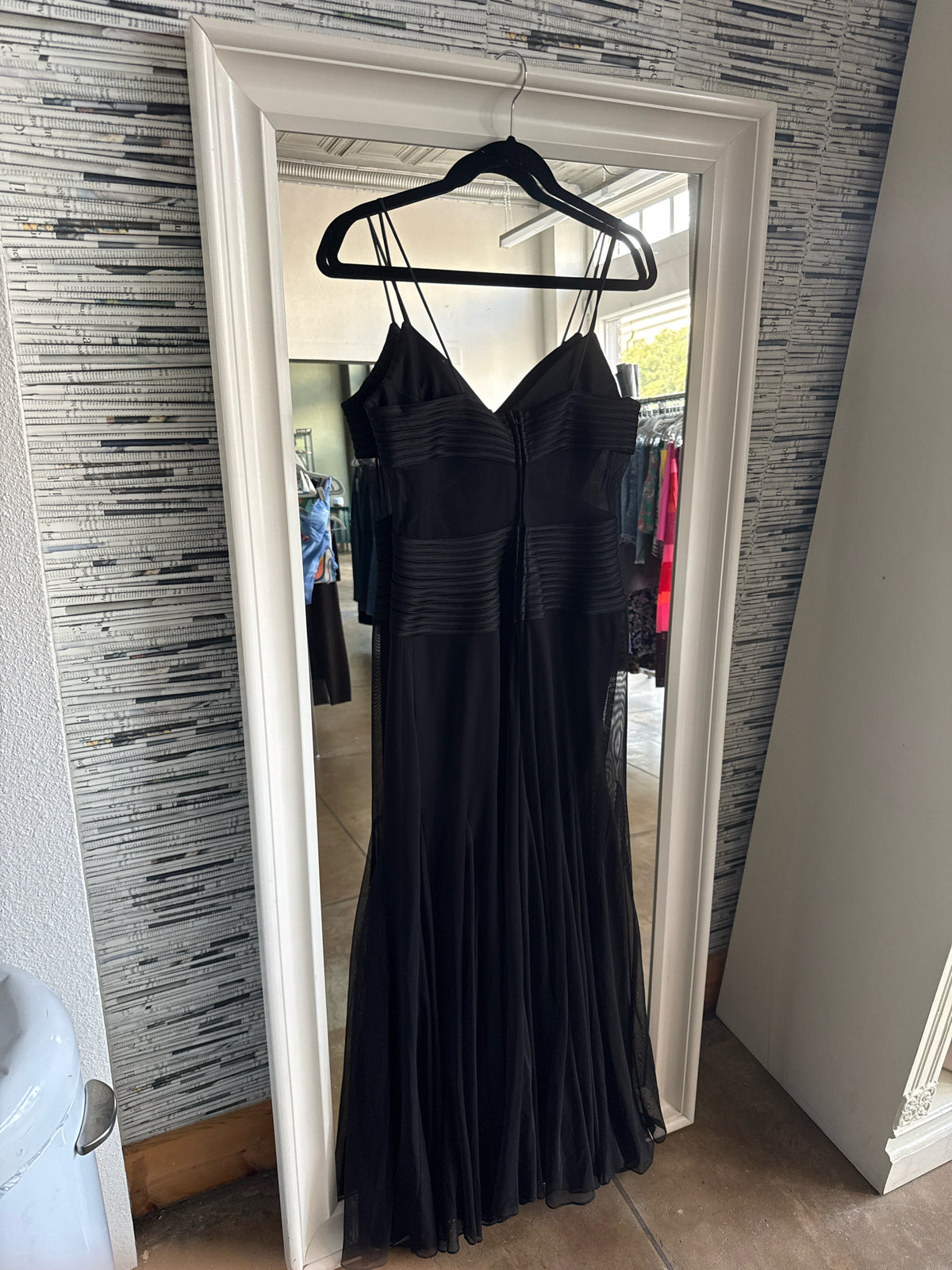 JS Collections Size 8 Black Dress