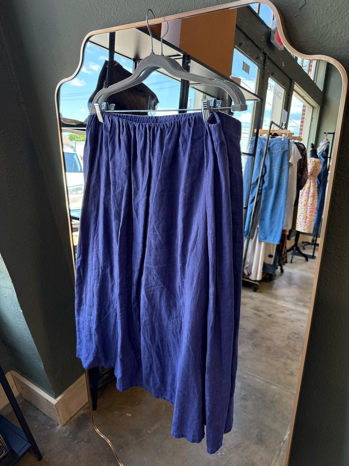 Rachel Zoe Size XL indigo Skirt