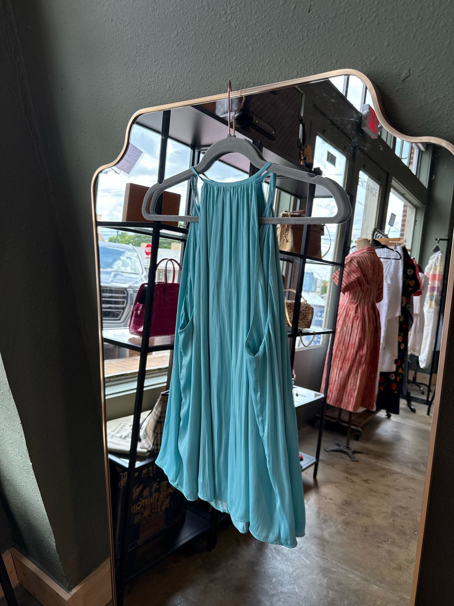 Philosophy Size XS Teal Top