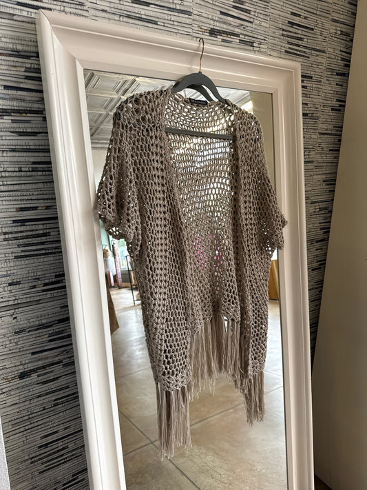 Mechant Brown Kimono/Shawl