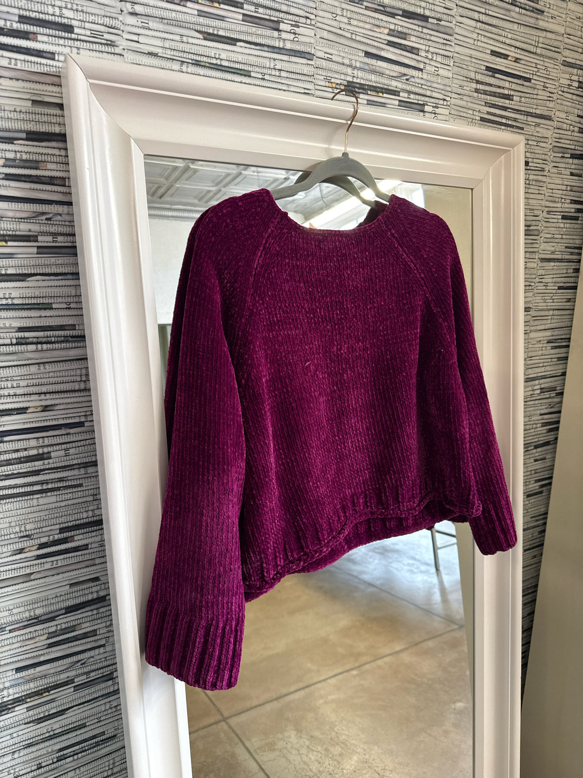 Moth Size S Purple Sweater