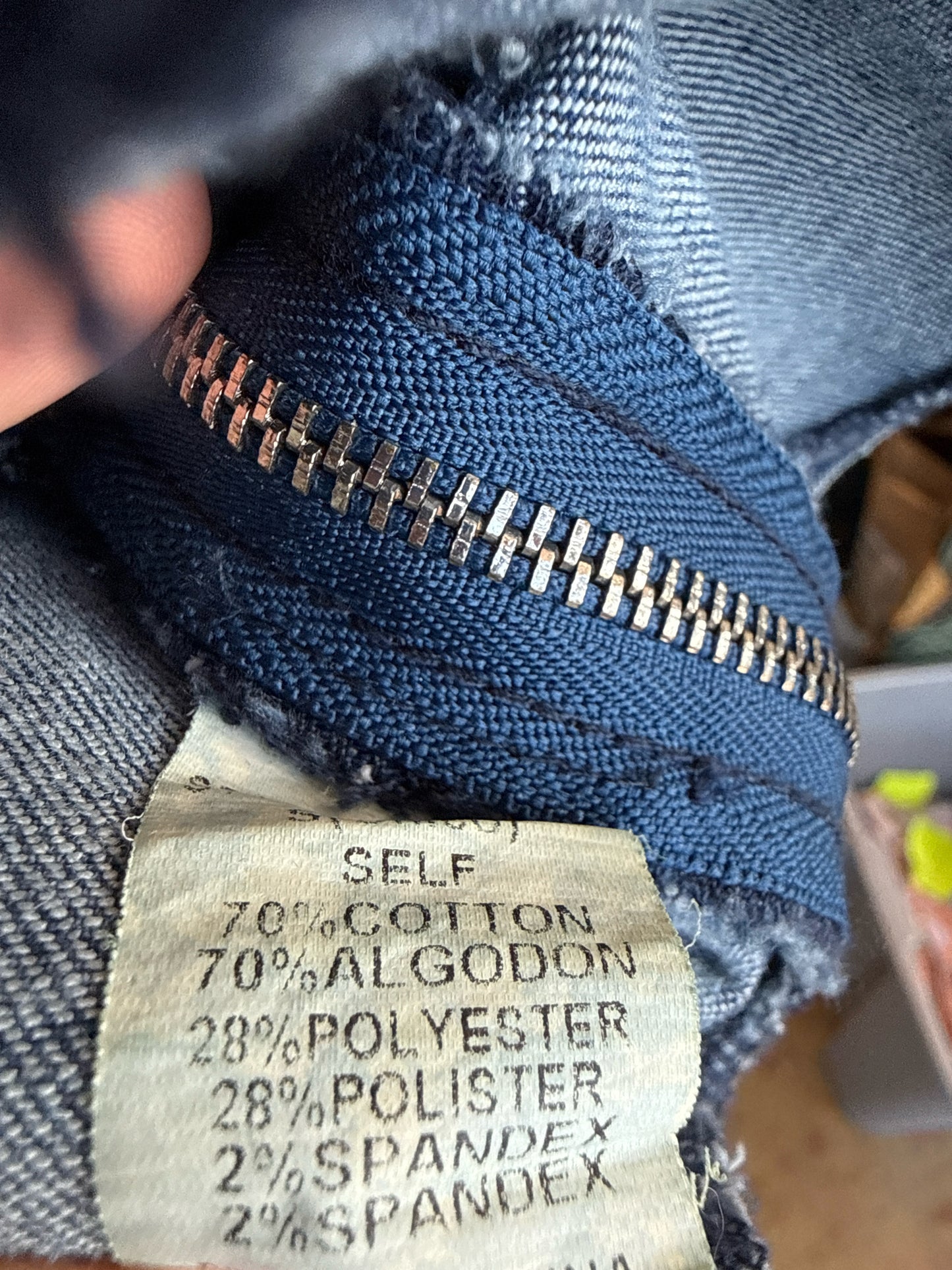 12th Tribe Size S Denim Top