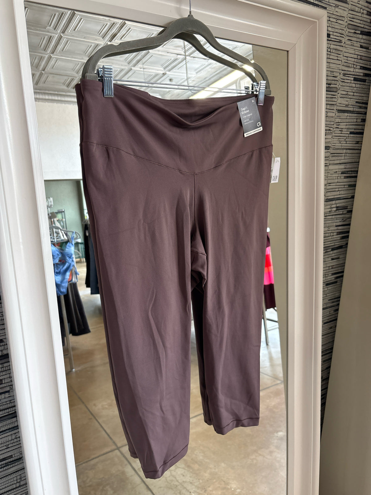 GAP Size XL Brown Leggings