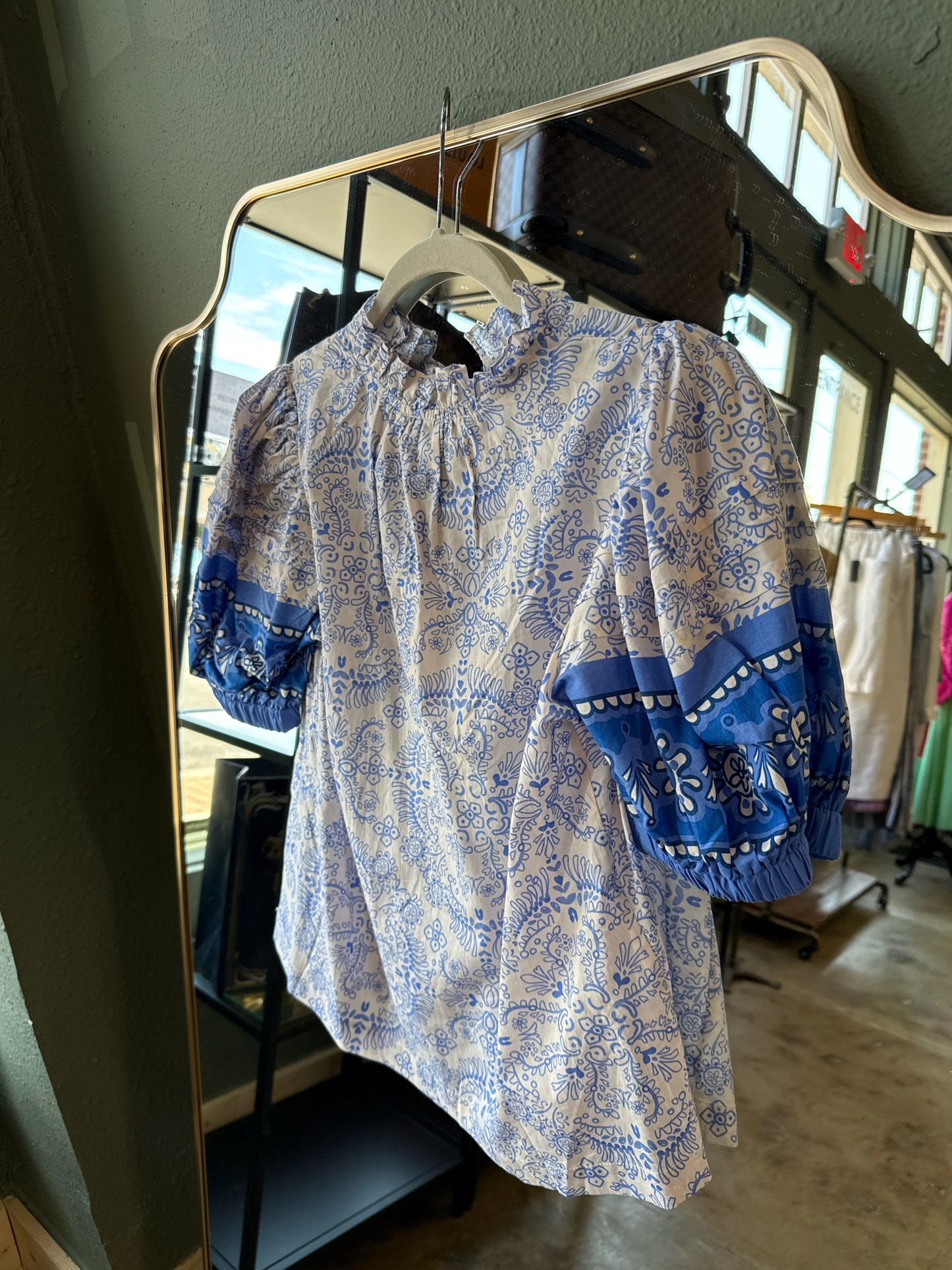 Pinch Size S Blue/White Top