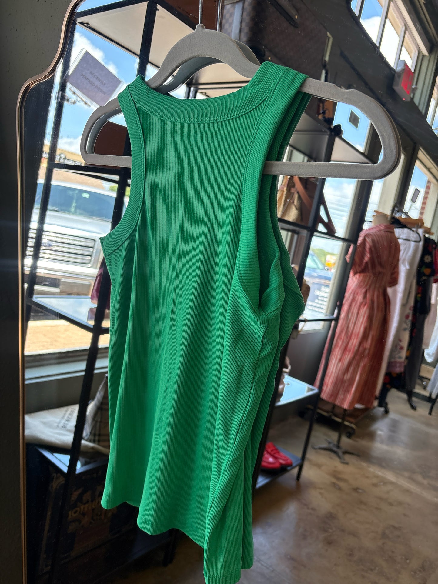 LOFT Size S Green Top
