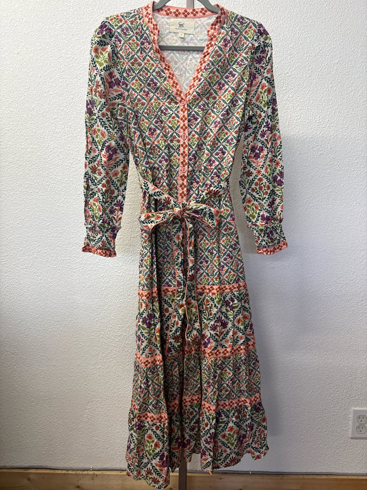 Printfresh Size XS multi Floral Dress