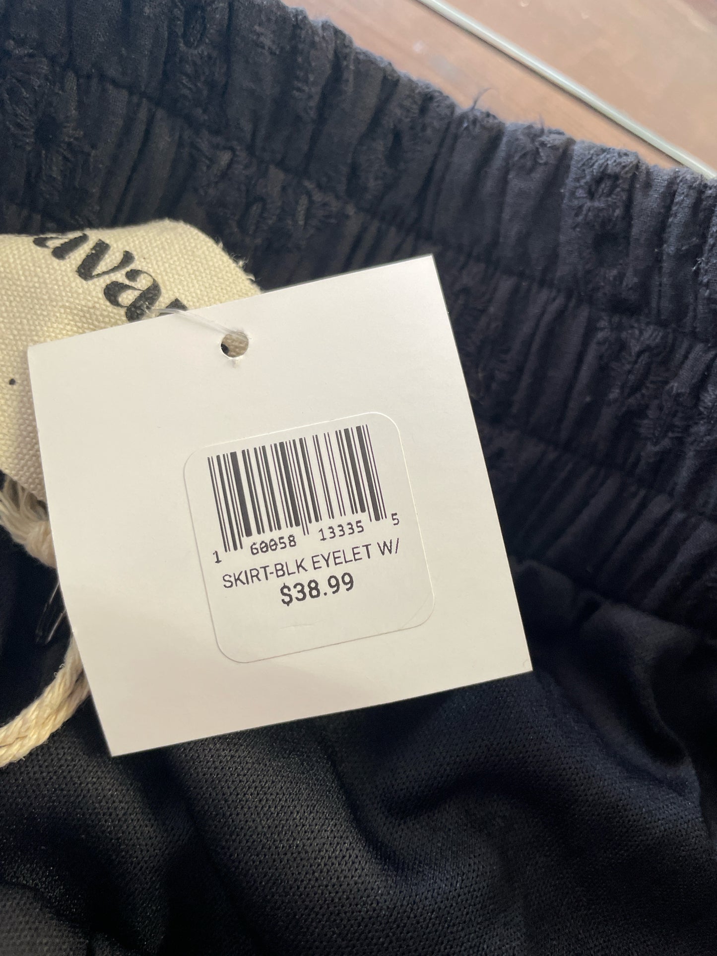 Savanna Jane Size S Black Skirt