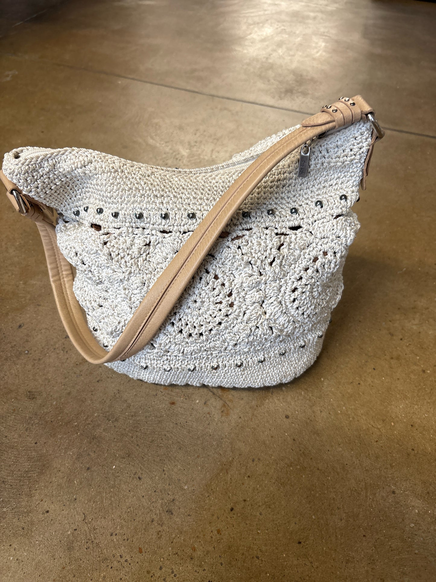 The Sak Cream Purse