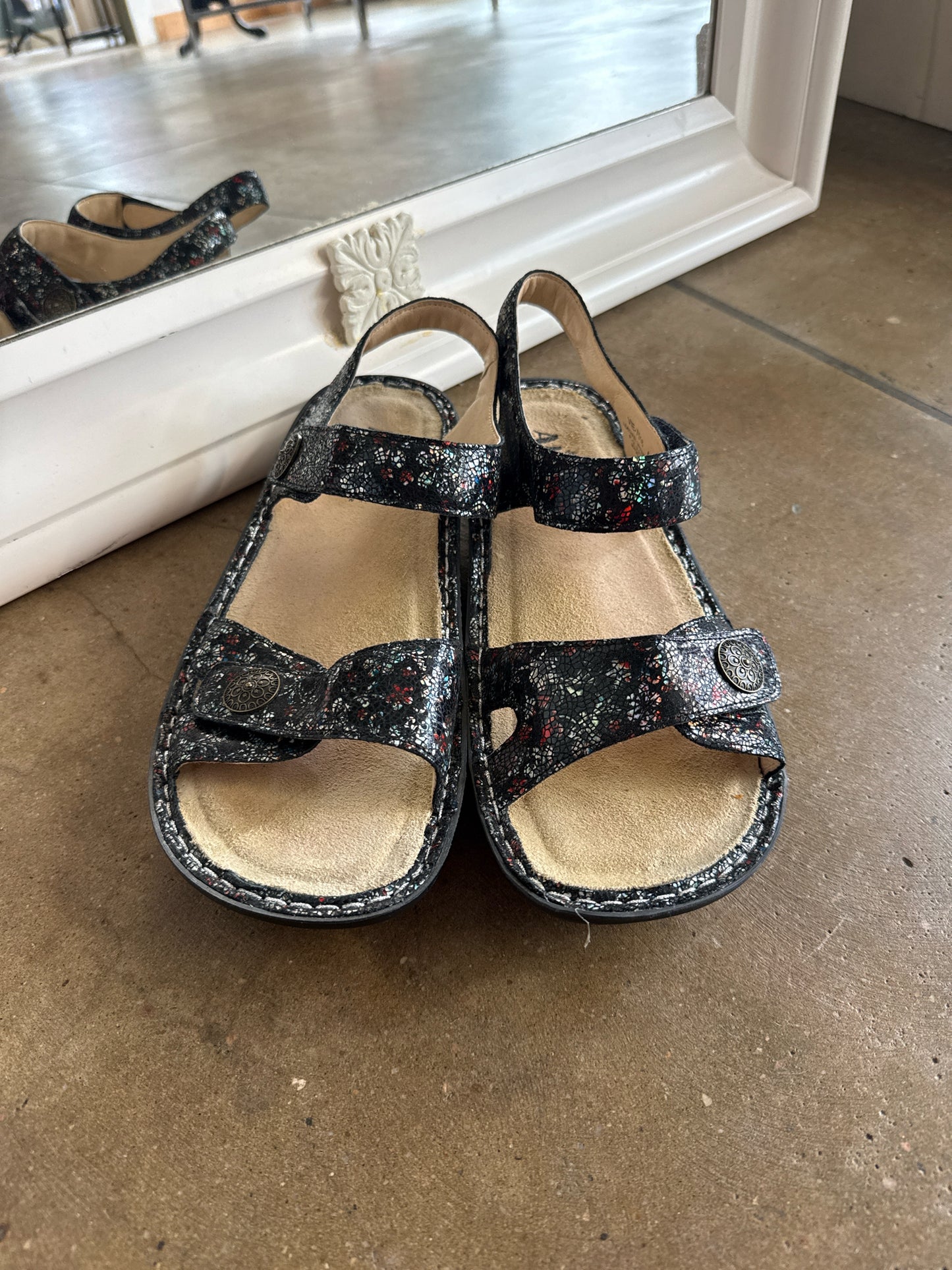 Alegria Shoe Size 41 Black Sandals
