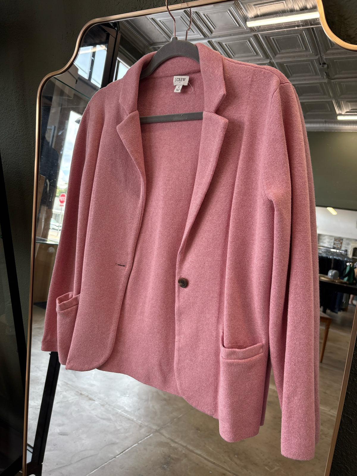 j crew Size S blush Cardigan