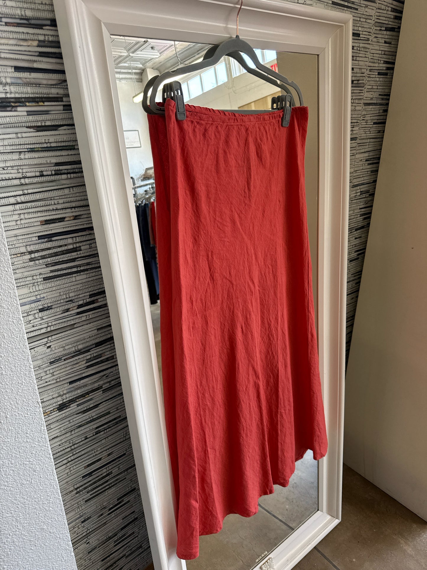 Bryn Walker Size L Coral Skirt