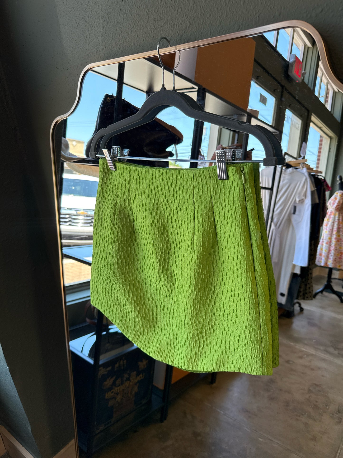 ZARA Size S Green Skirt