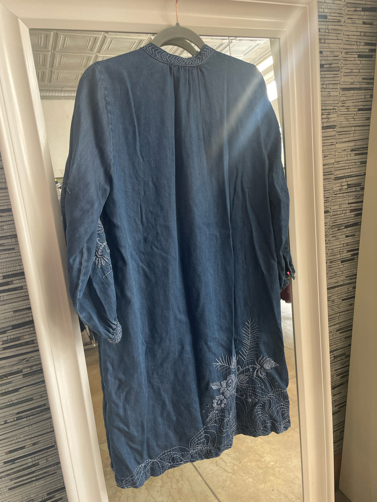 Johnny Was Size M Jean Dress