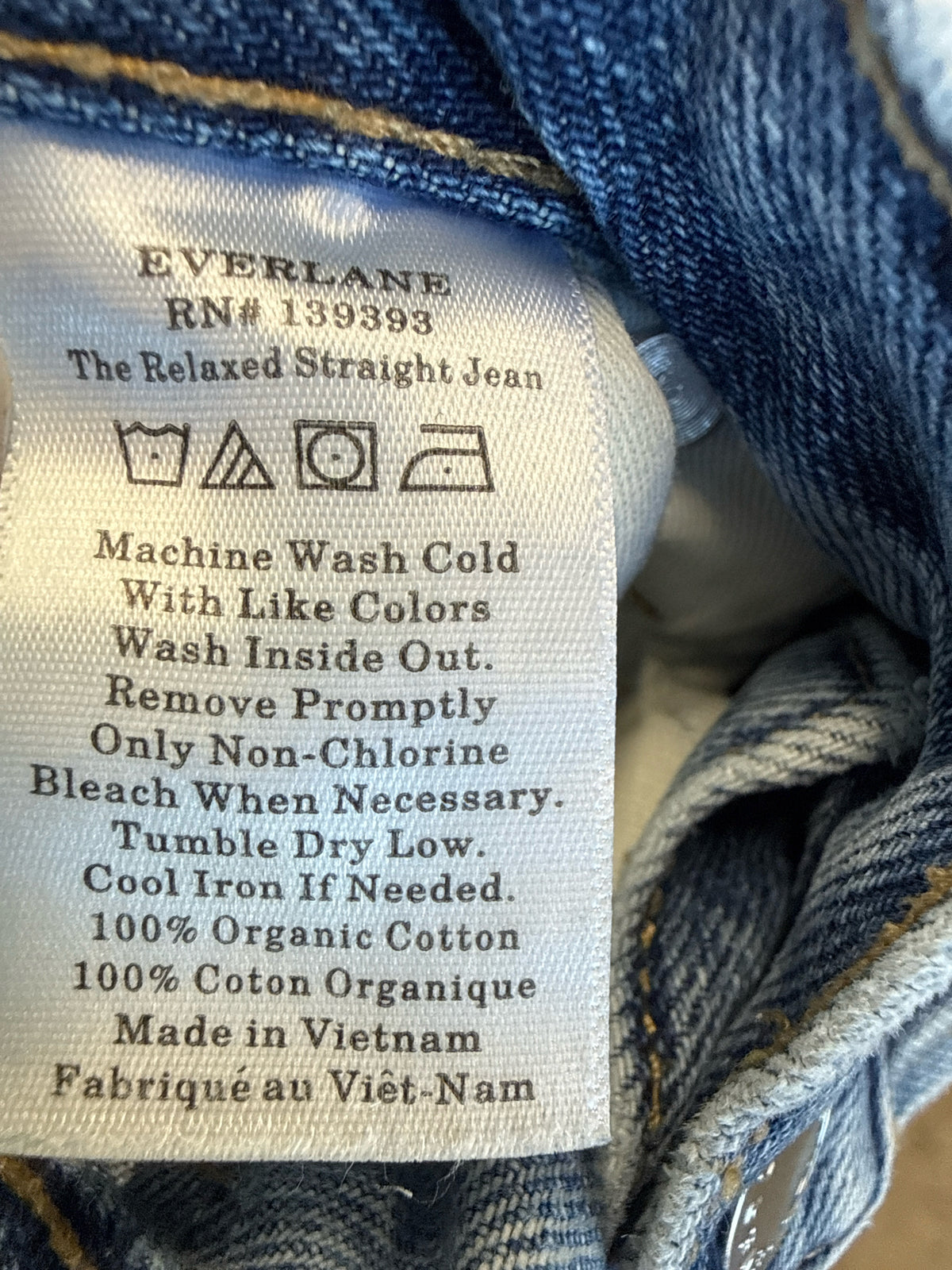 Everlane Size 26 Denim Jeans