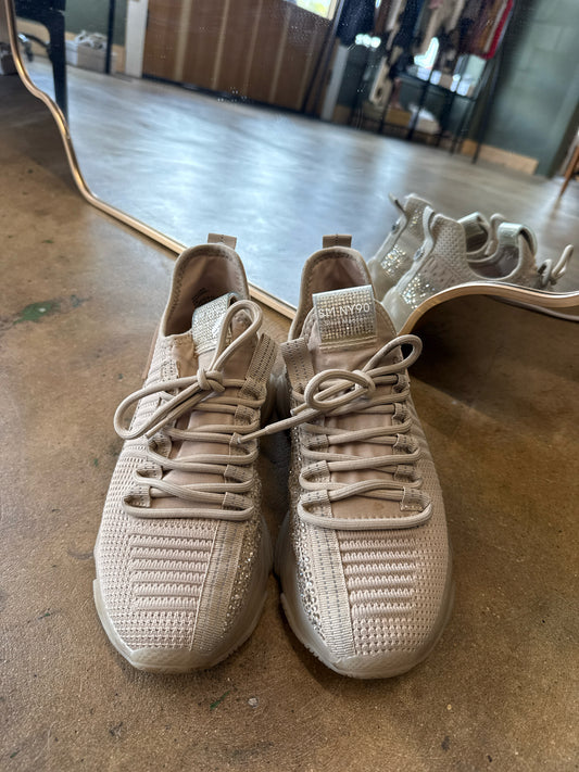 Steve Madden Shoe Size 8 Tan Sneakers
